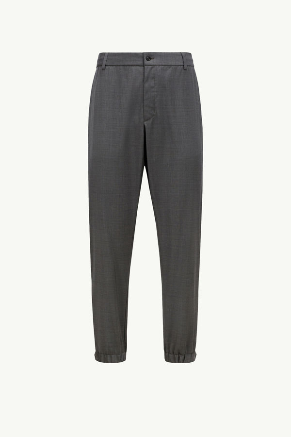 Jogginghose aus Wolle Herren Dunkelgrau Moncler 2