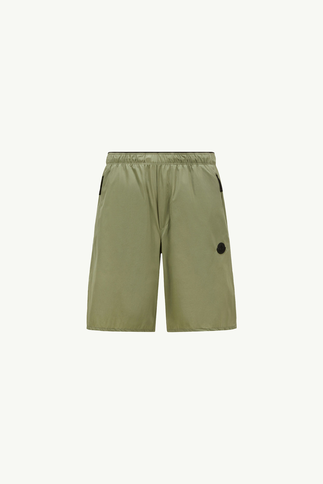 Shorts con patch logato Uomo Verde Salvia Moncler 2