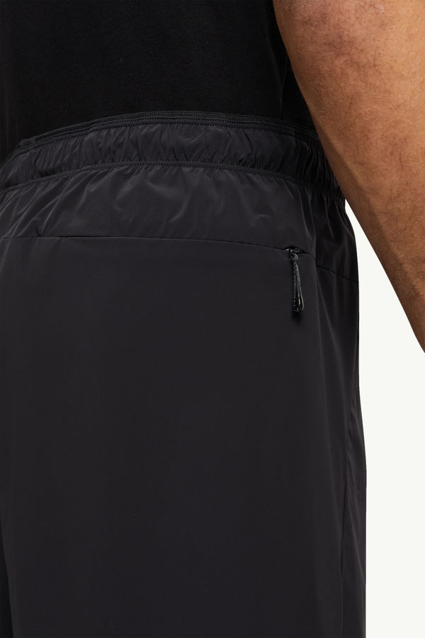 Logo Patch Shorts Men Black Moncler 5