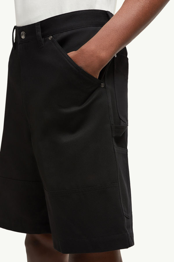 Bermuda en coton Hommes Noir Moncler 1