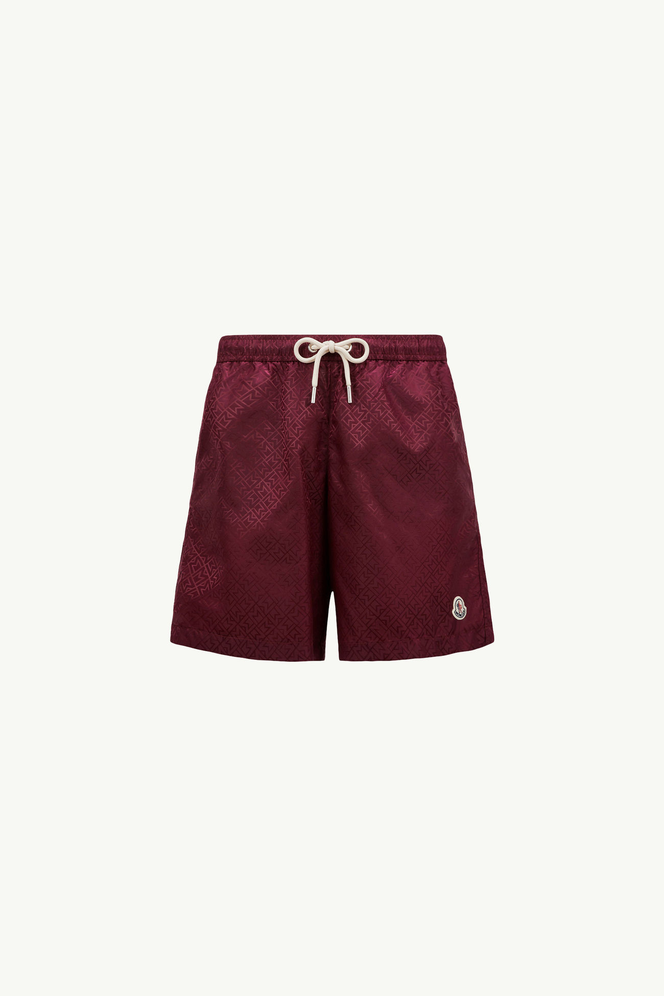 男士字母组合提花游泳短裤 男士 波尔多红 Moncler 2