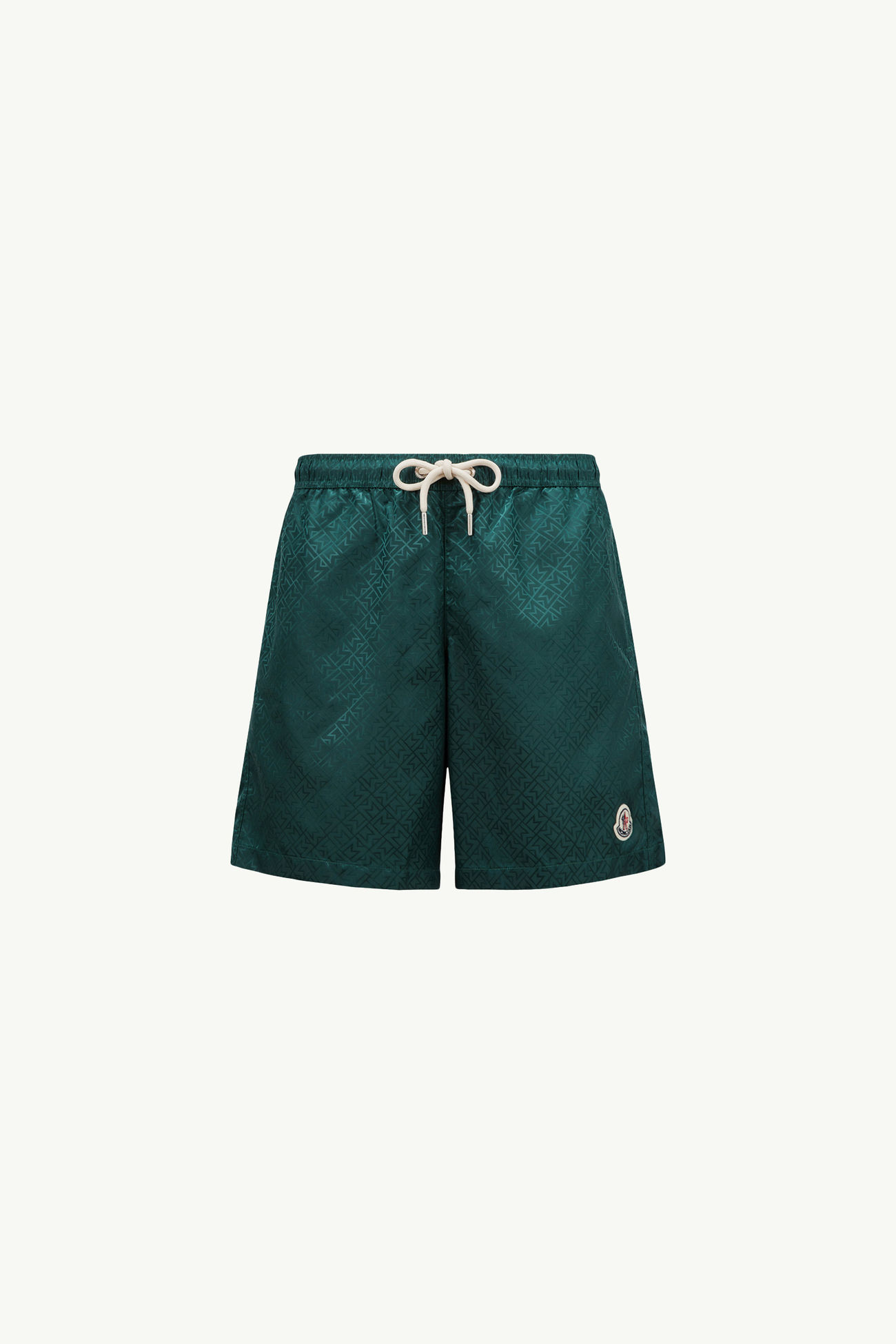 男士字母组合提花游泳短裤 男士 翡翠绿 Moncler 2