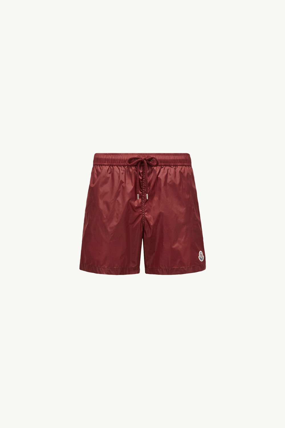 Logo Patch Swim Shorts Men Red Moncler 2