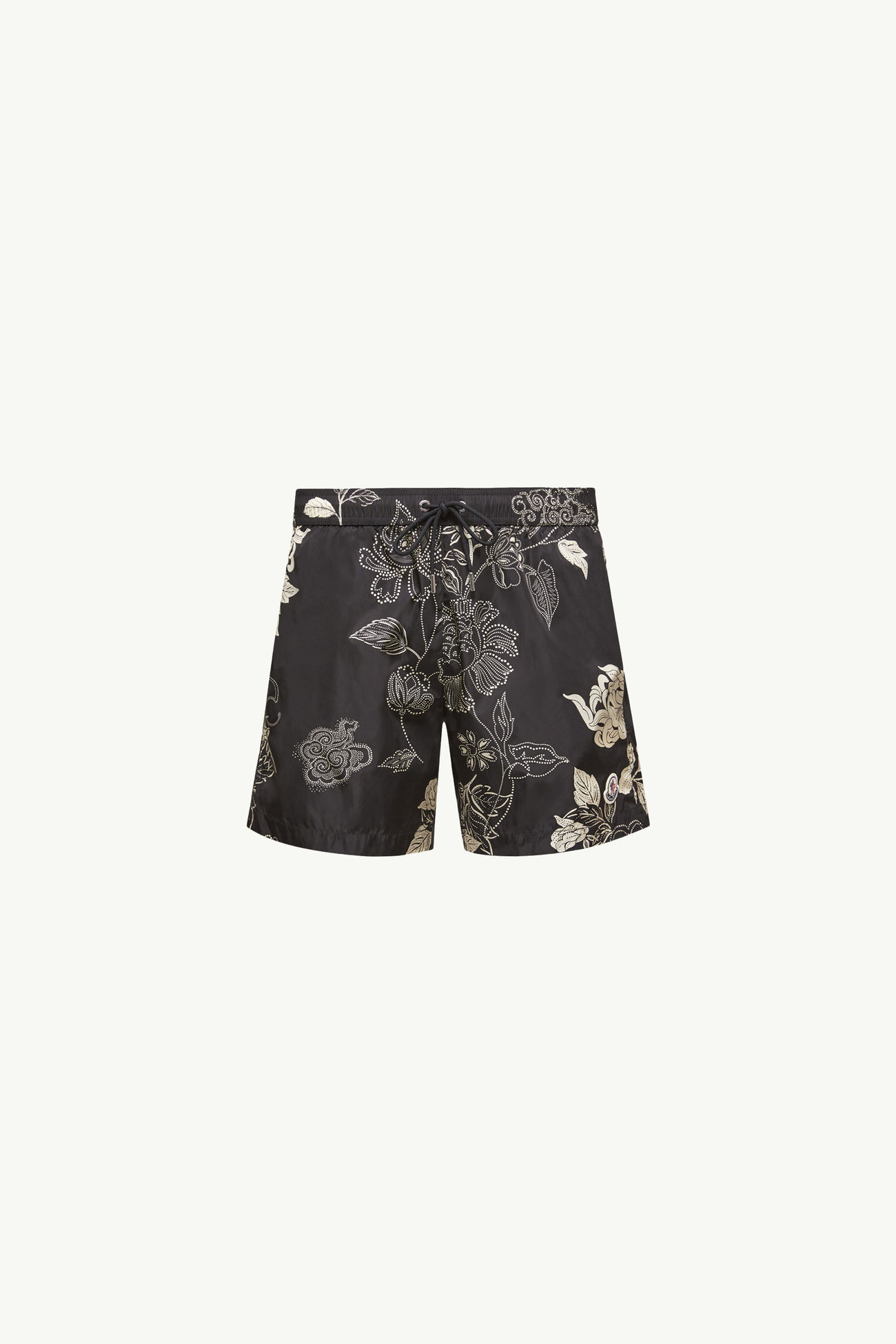 Badeshorts mit floralem Print Herren Schwarz Moncler 2