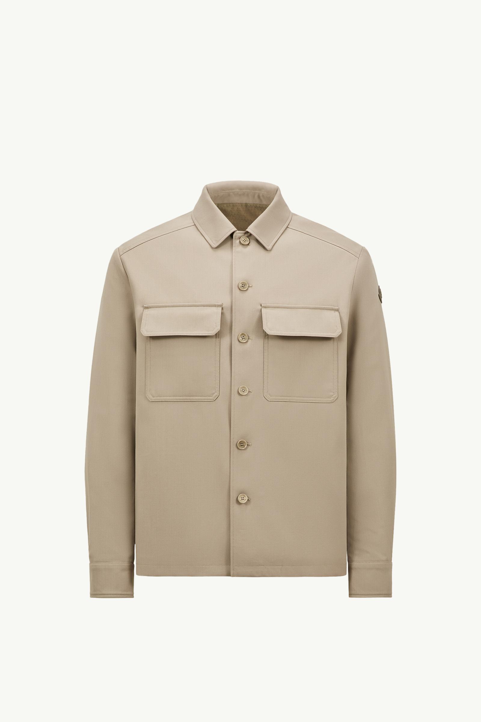 Wool Gabardine Long Sleeve Shirt_findInBoutique_image