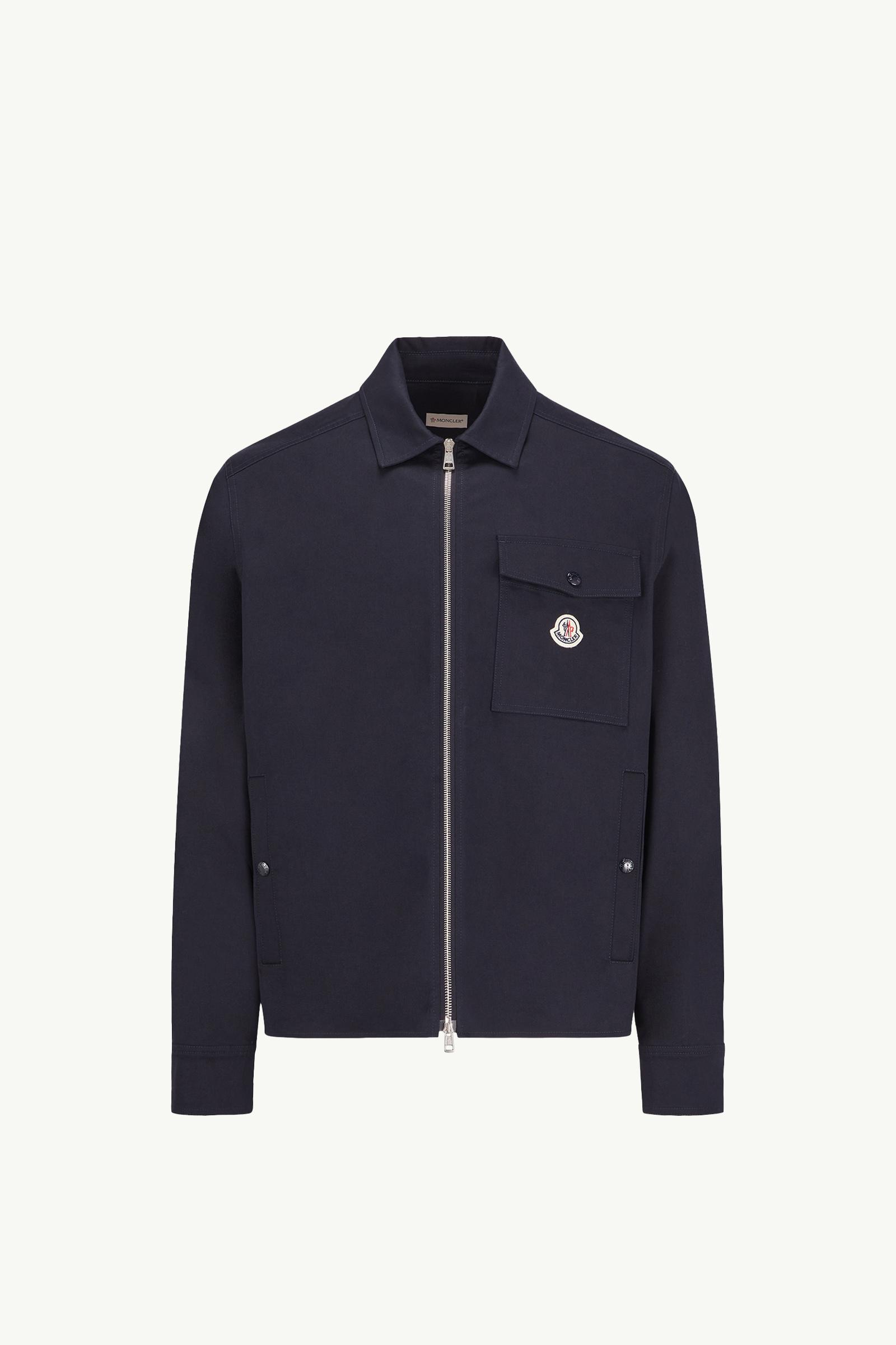 Cotton Gabardine Zip-Up Shirt Jacket_findInBoutique_image