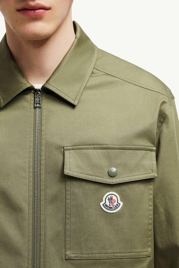 シャツジャケット メンズ オリーブグリーン Moncler 5