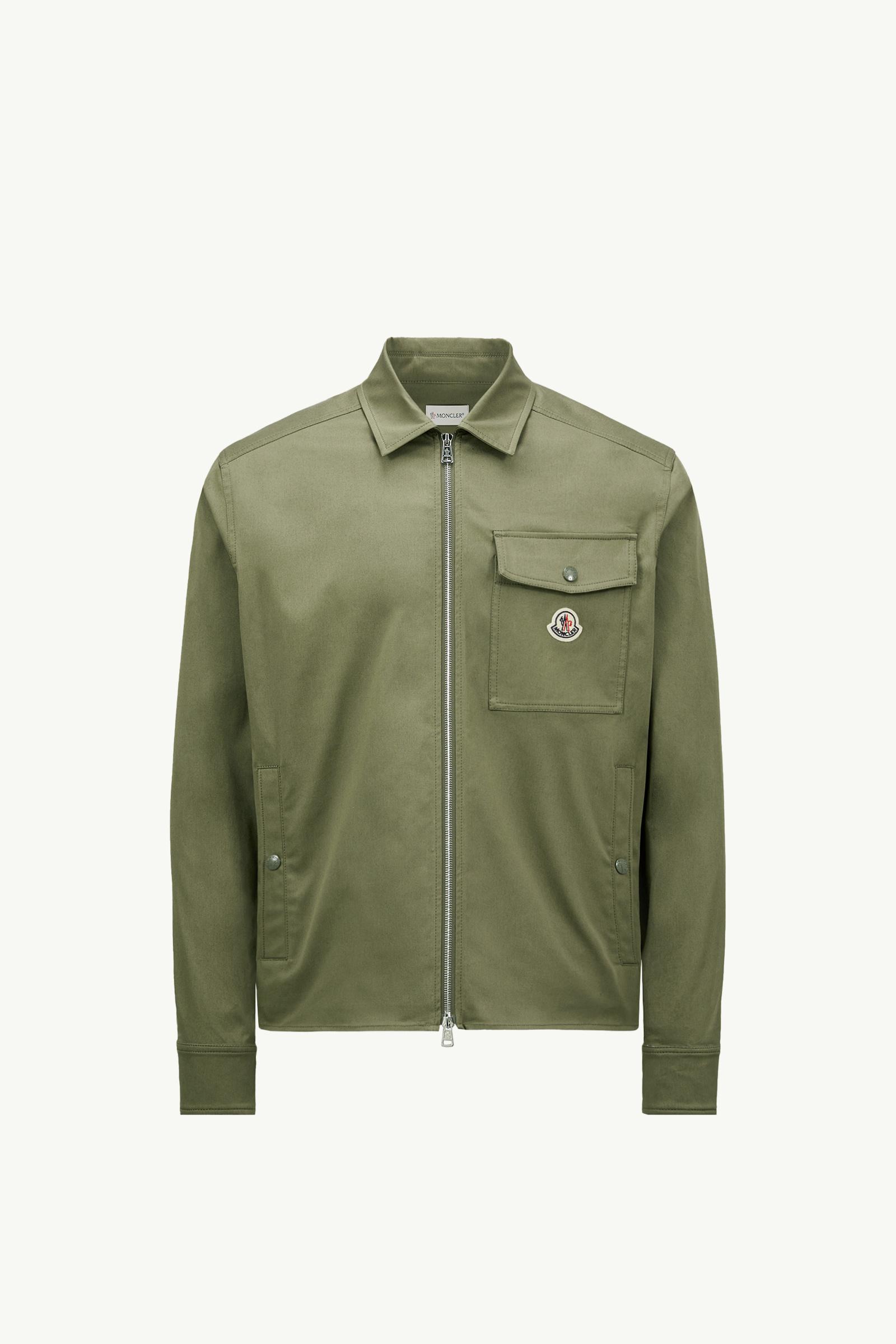 Cotton Gabardine Zip-Up Shirt Jacket_findInBoutique_image