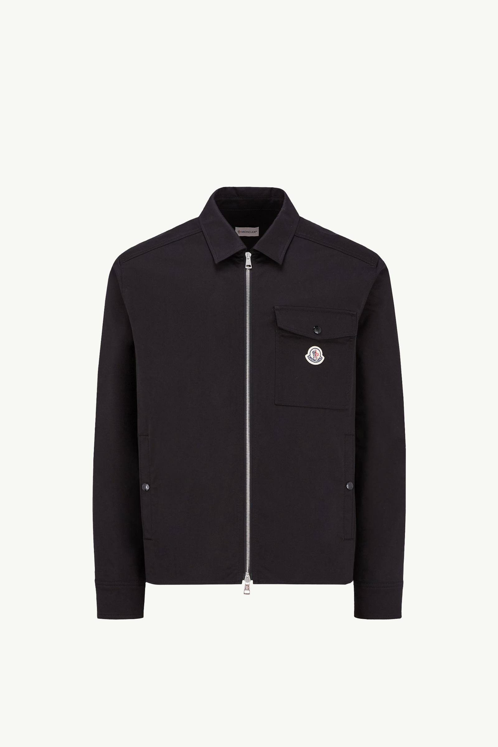 Cotton Gabardine Zip-Up Shirt Jacket_findInBoutique_image