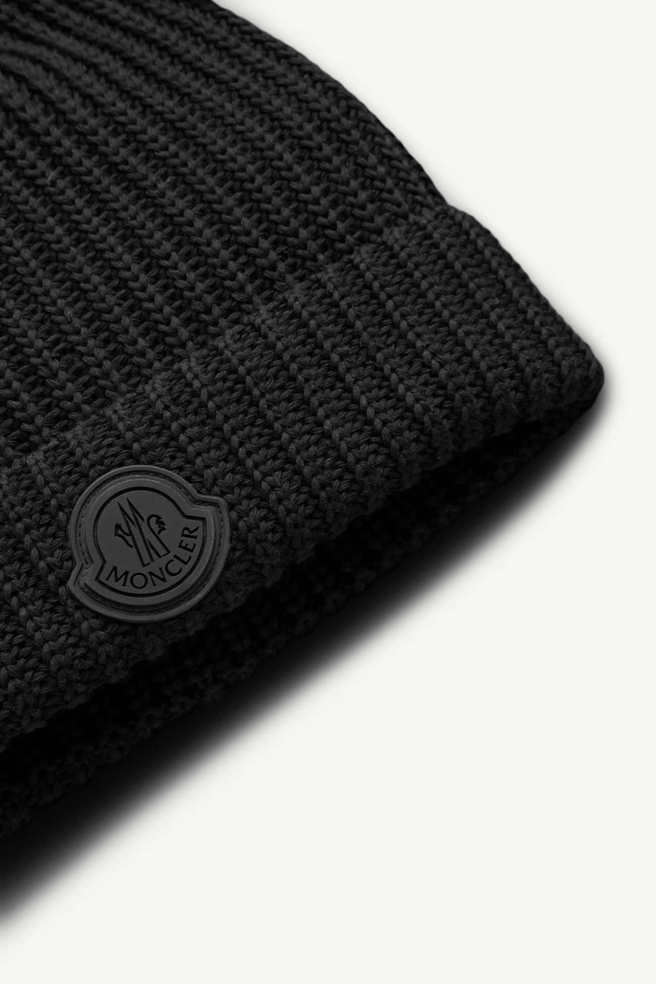Berretto in cotone Uomo Nero Moncler 2