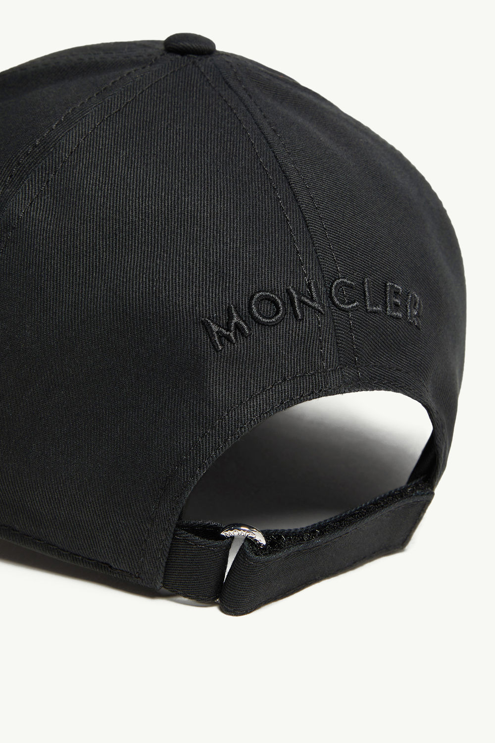 男士华达呢棒球帽 男士 黑色 Moncler 3