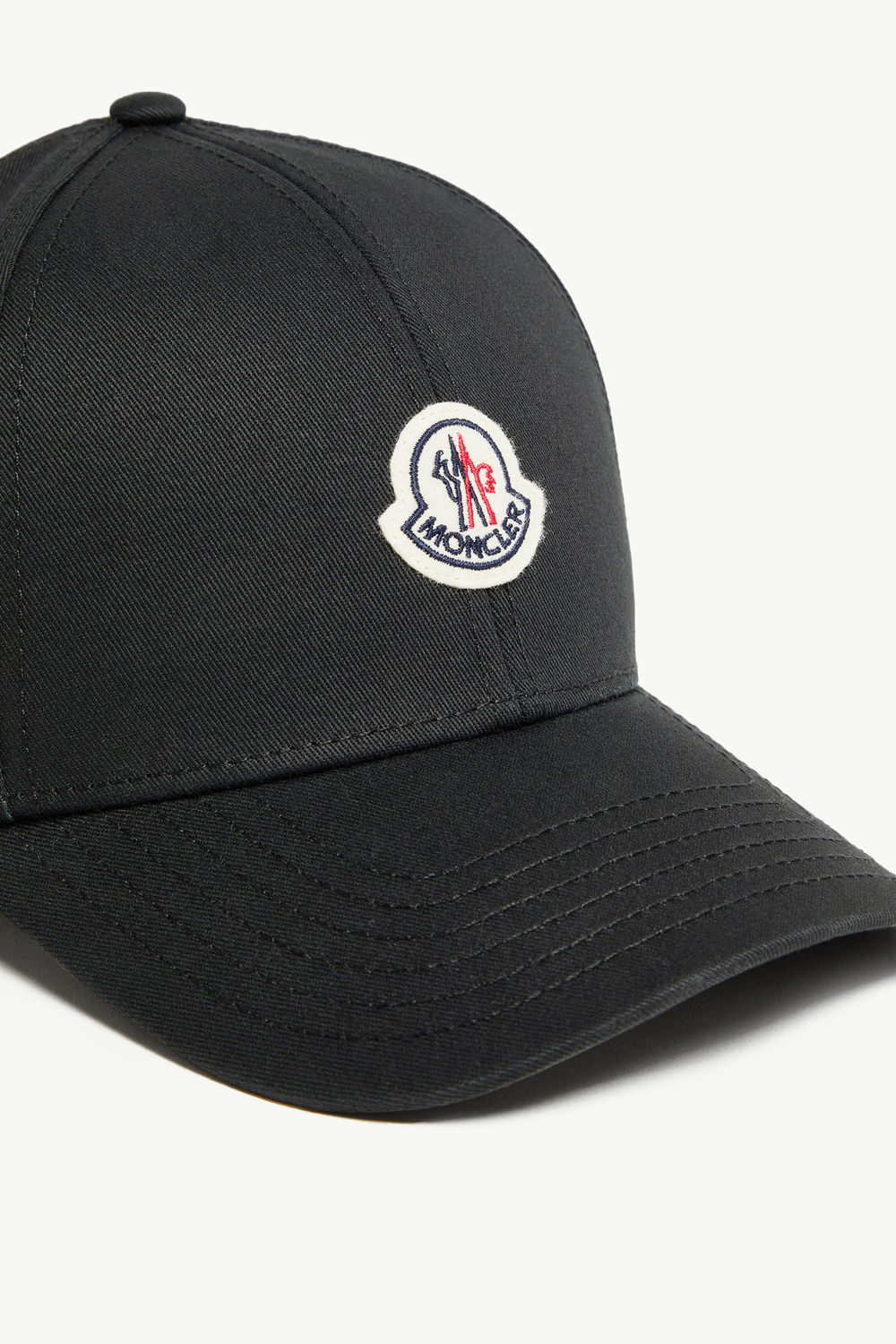Gabardine Baseball Cap Men Black Moncler 4