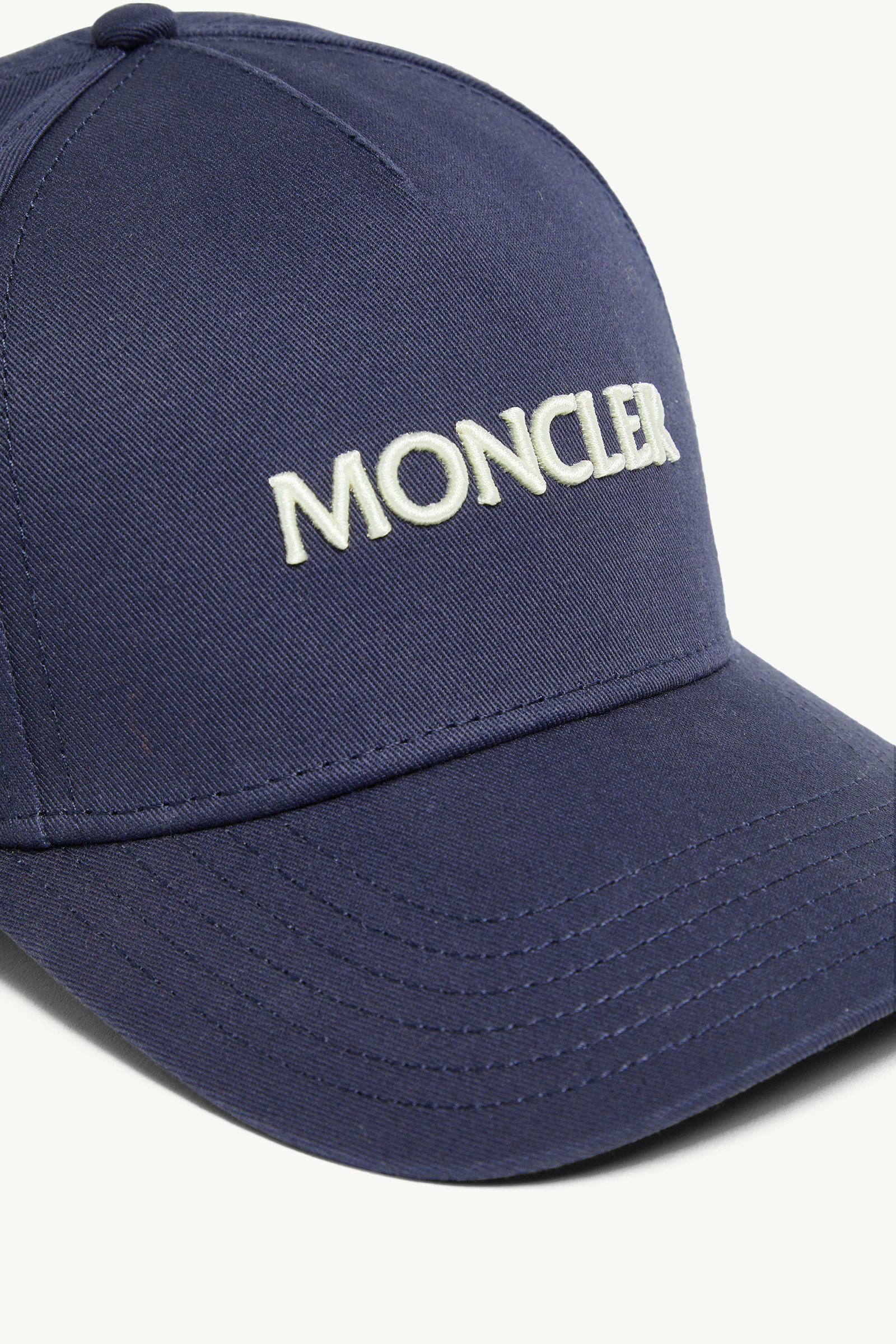 Baseballkappe mit Logostickerei Herren Navyblau Moncler 4