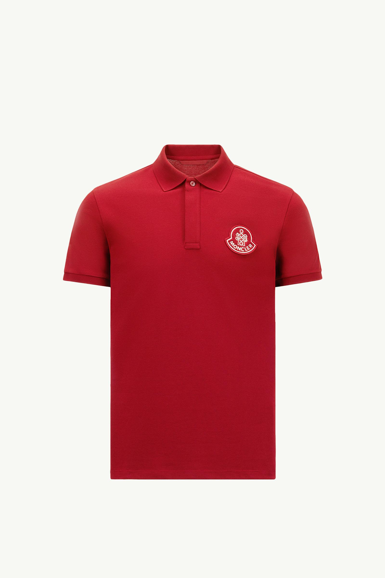 男士蛇年贴片棉质珠地Polo衫_findInBoutique_image