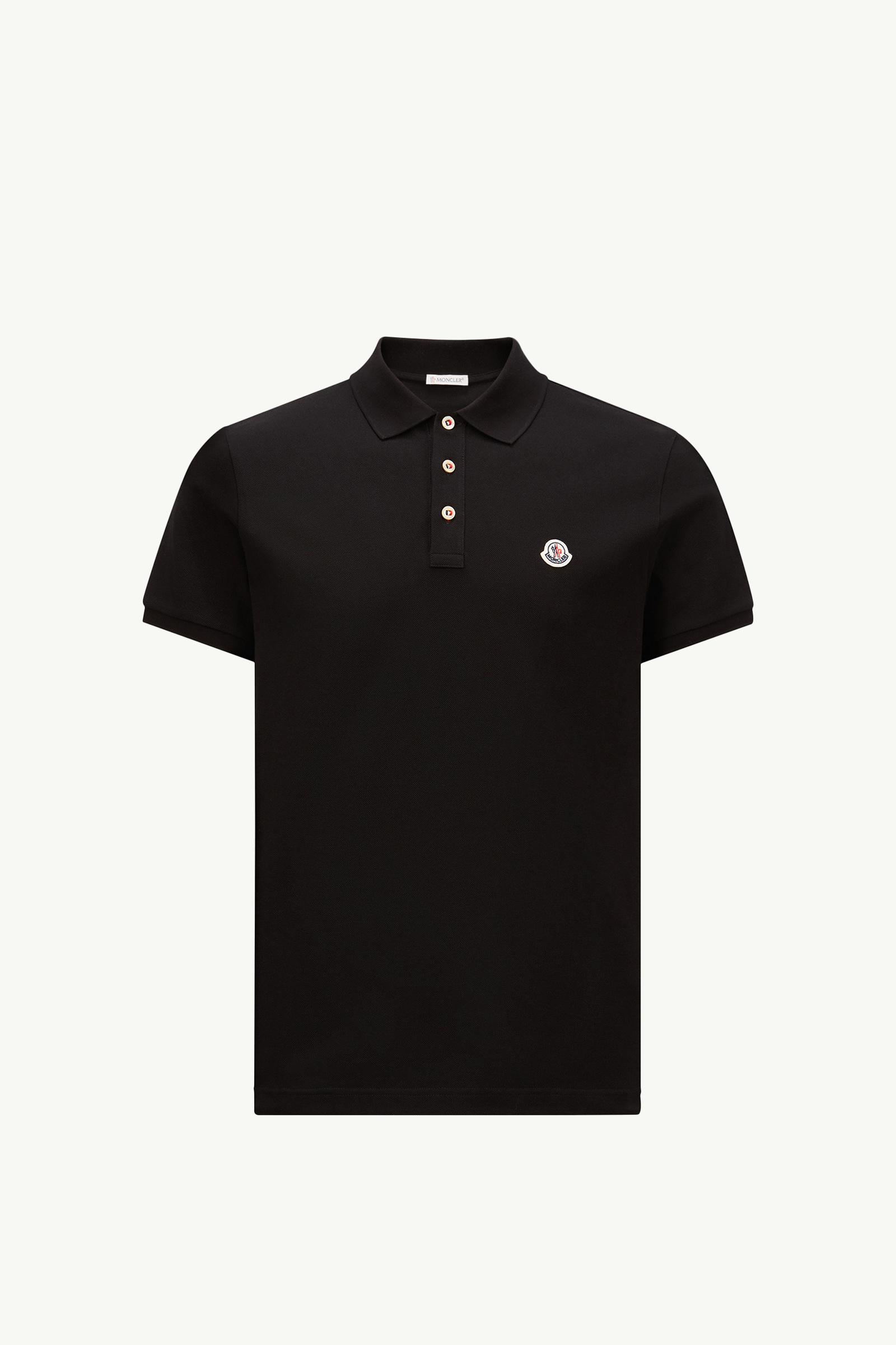 Polo in piquet di cotone con patch logato_findInBoutique_image