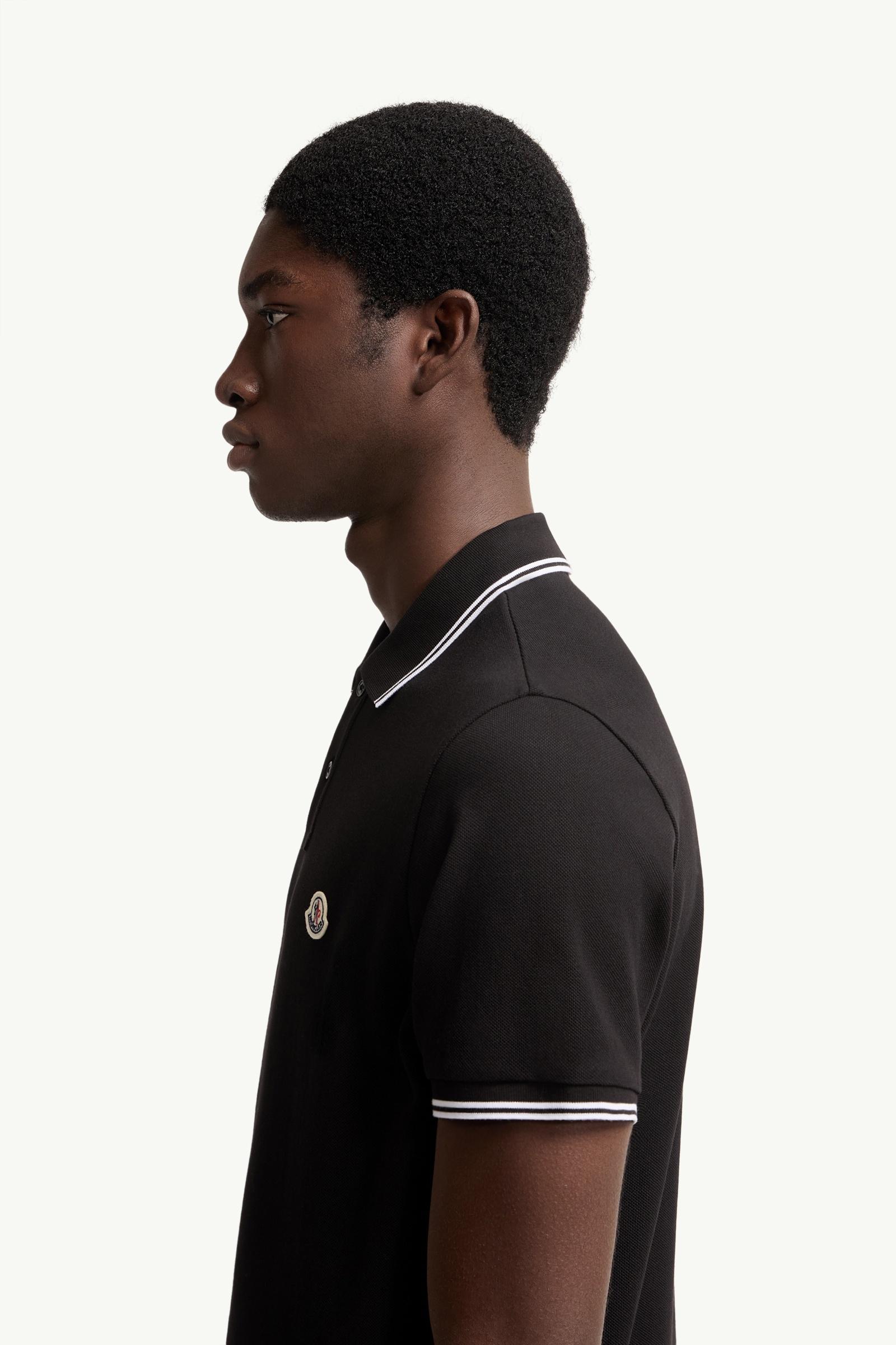 ブラック Moncler ポロシャツ ポロシャツ : Tシャツ＆ポロシャツ 向け 