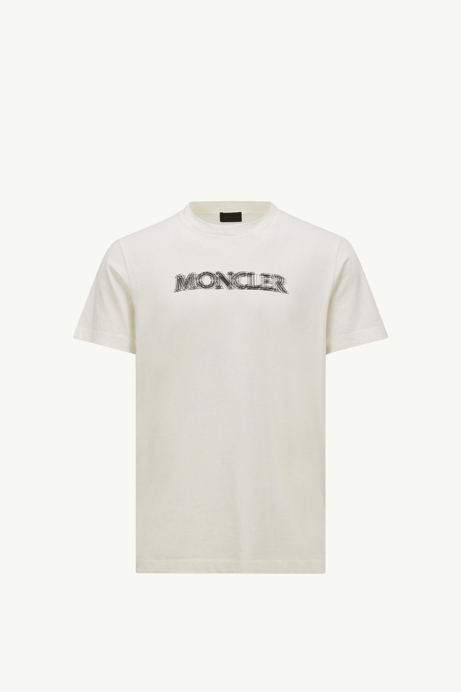 MONCLER 紫 Tシャツ ホワイトライン パープル（紫）系 MONCLER(モンクレール) Tシャツ・カットソー