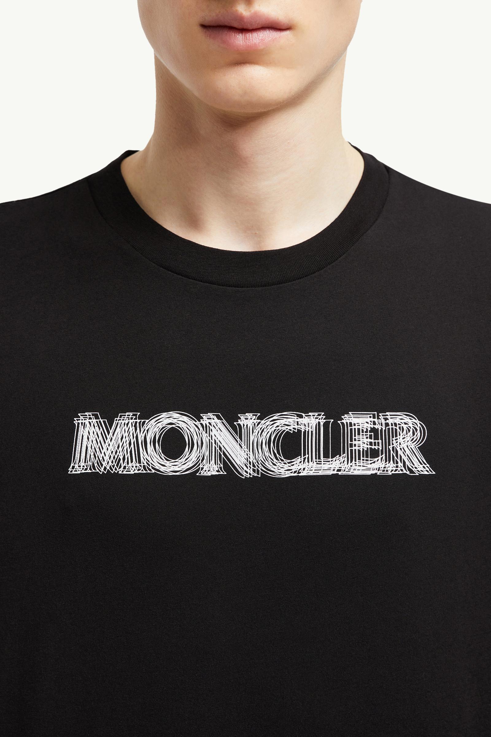 【MONCLER】BLURRED LOGO COTTON T-SHIRT Tシャツ ロゴ Moncler - Blurred Logo T-shirt | HBX - Globally Curated