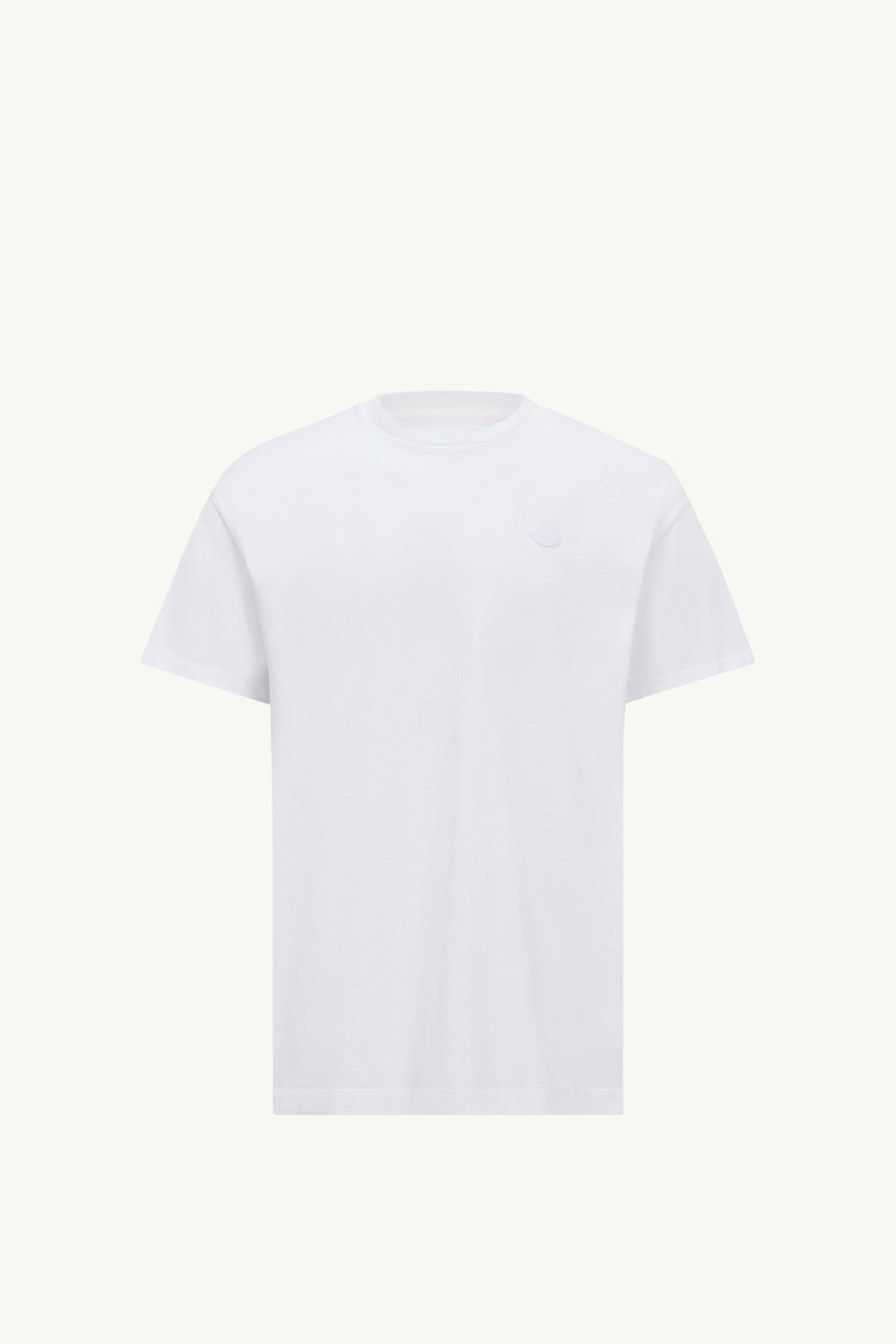 T-shirt en coton à logo graffiti Hommes Blanc Moncler 2