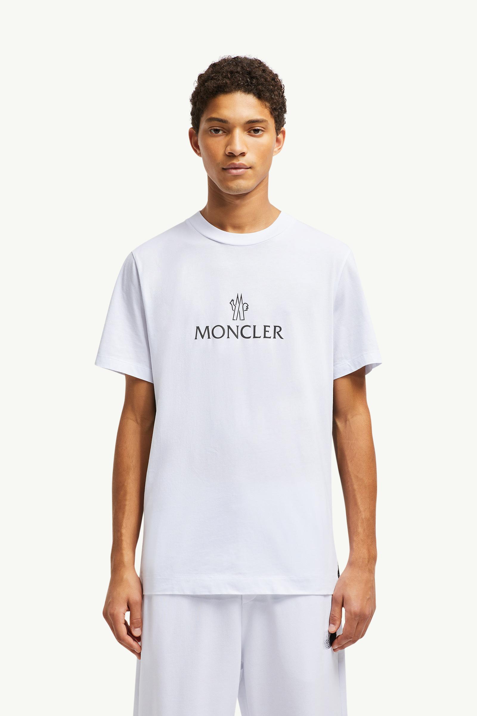 MONCLER◆Tシャツ/L/コットン/PNK/ボーダー/C10938069100-8299L// MONCLER(モンクレール) / Tシャツ/XS/コットン/NVY/ボーダー