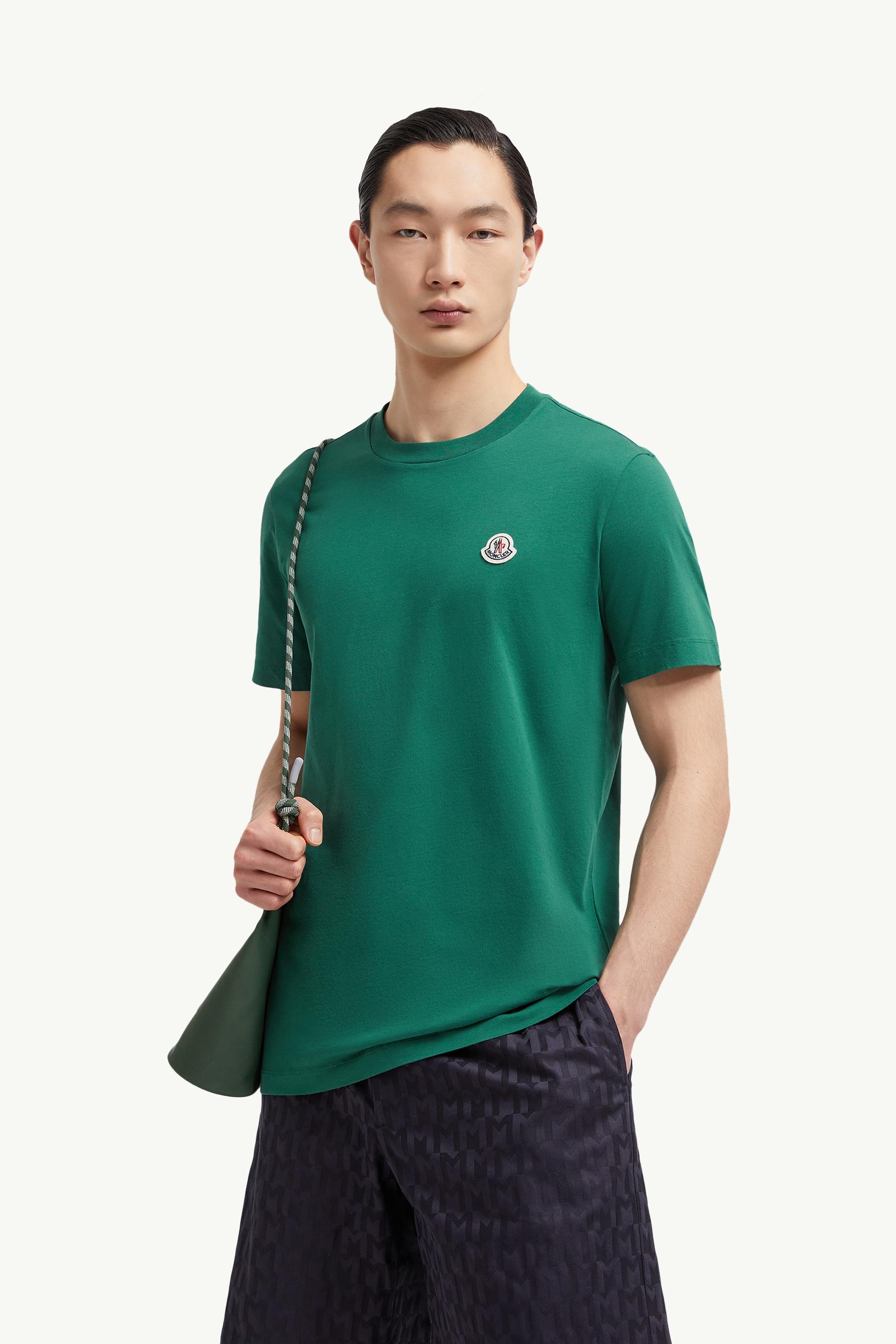 【送関込】MONCLER☆Logo patch t-shirt (pack of three) Logo Patch Cotton T-Shirt (Pack of Three) - Polos & T-shirts