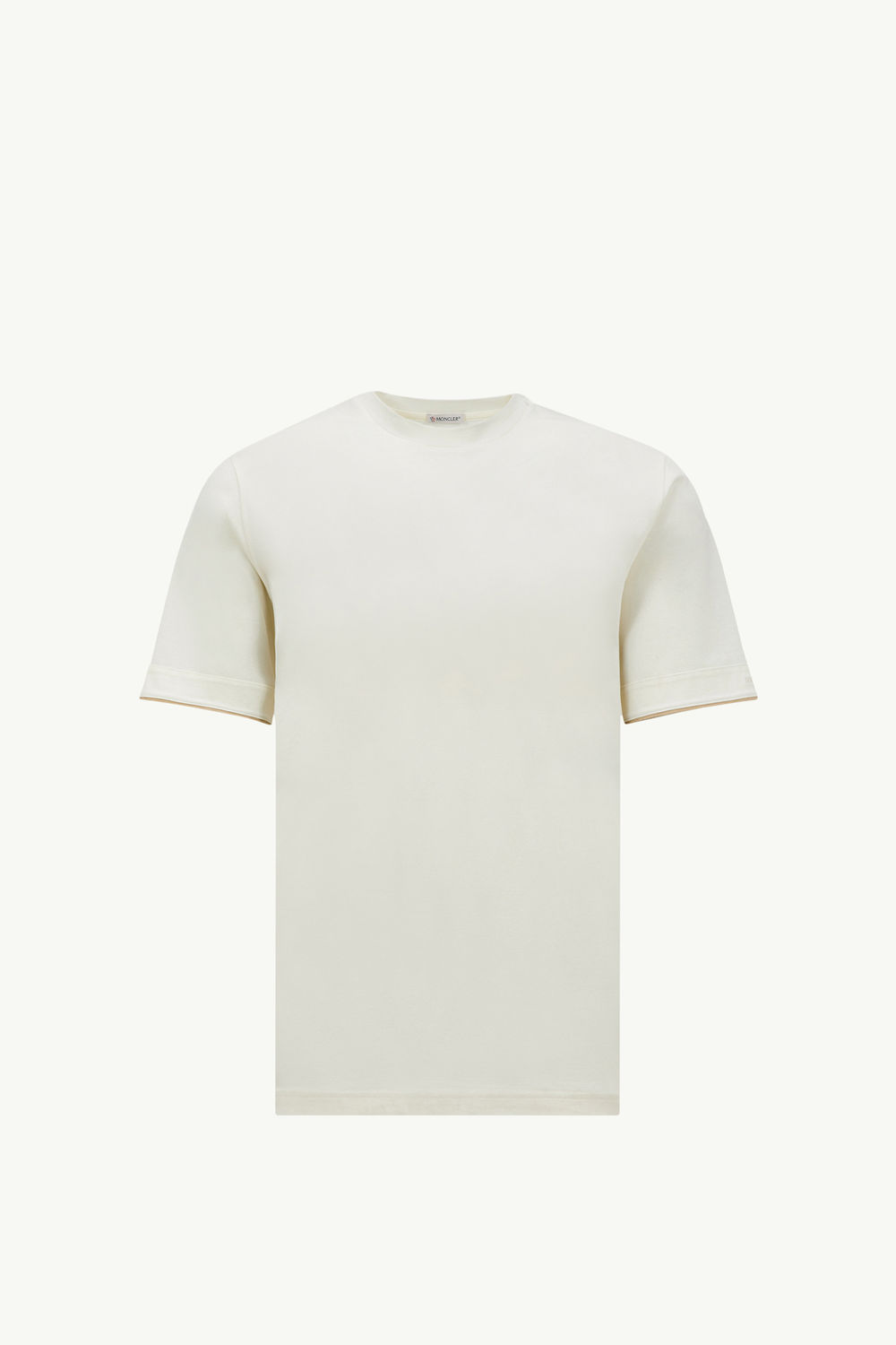 T-Shirt aus Baumwolle Herren Weiß Moncler 2
