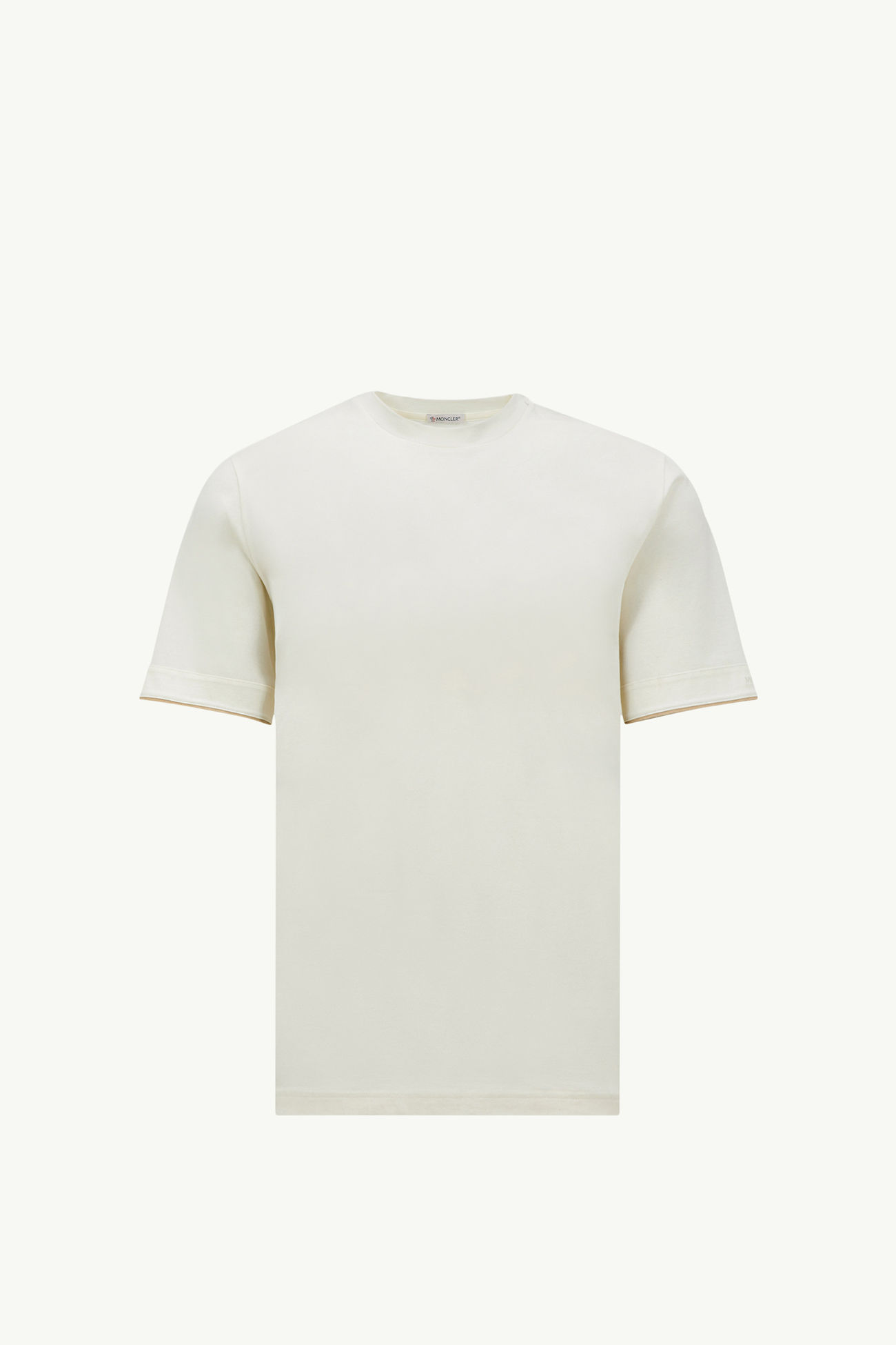 T-Shirt aus Baumwolle Herren Weiß Moncler 2