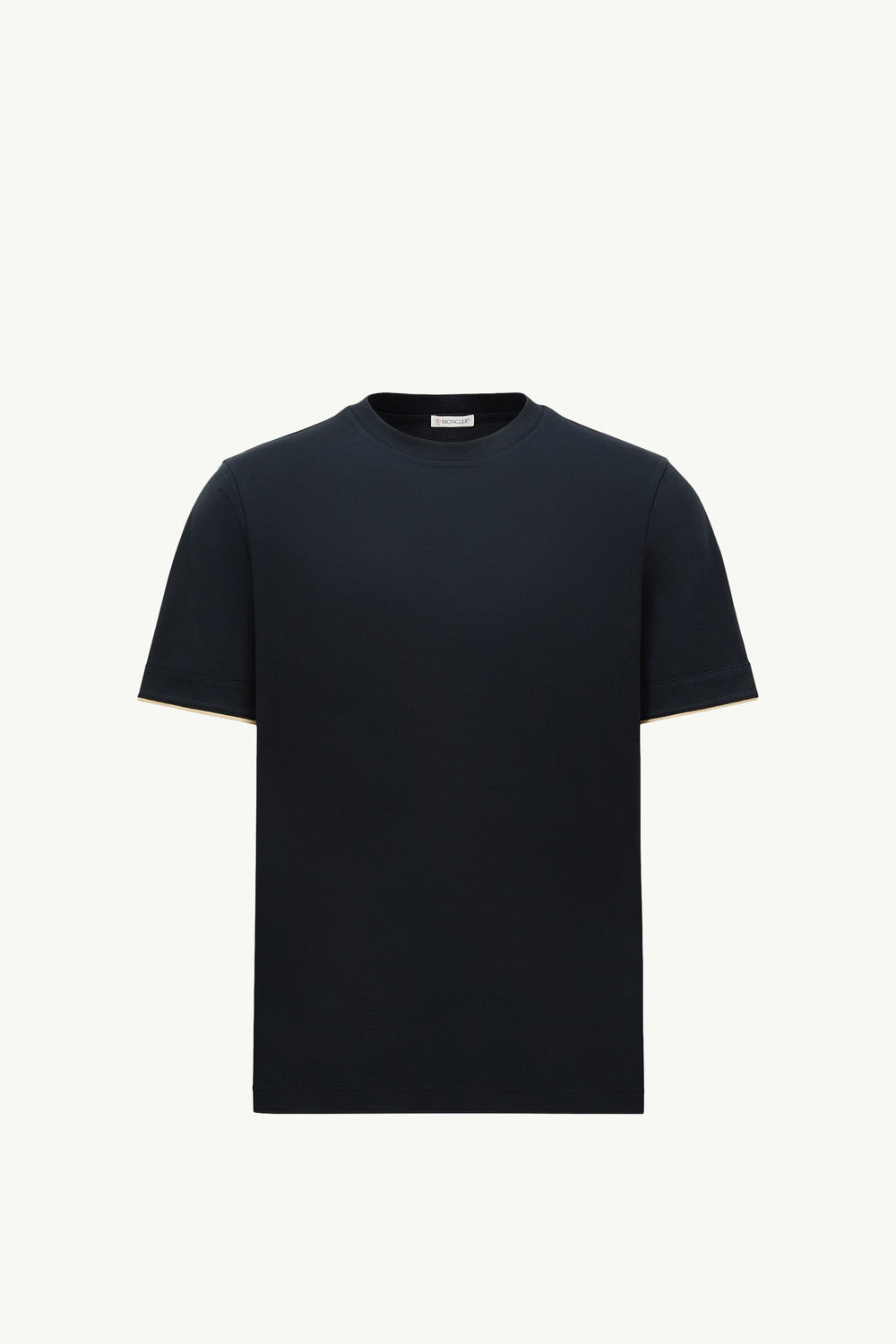 T-shirt en coton Hommes Bleu marine Moncler 2