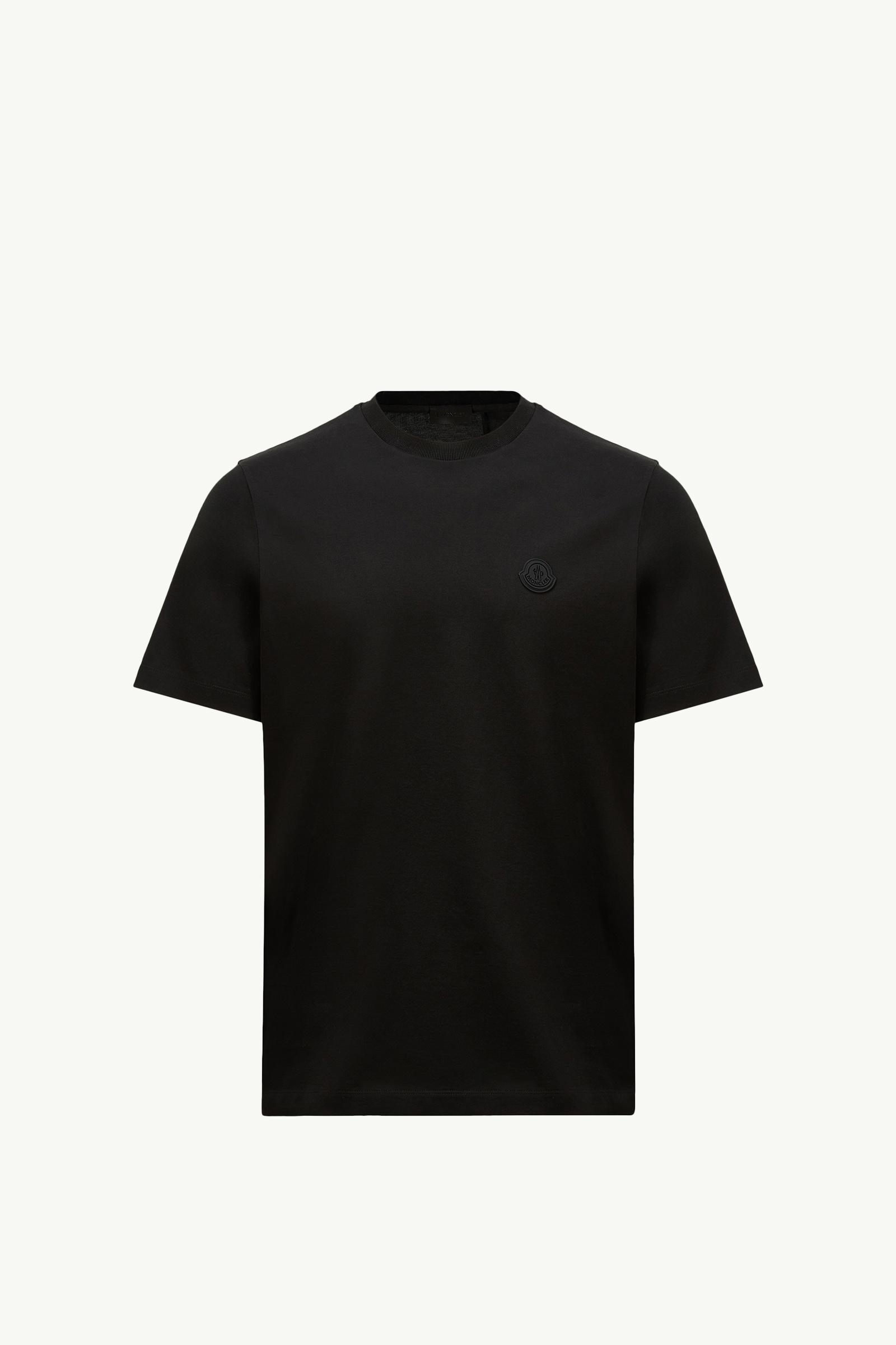【美品】MONCLER ブラック Tシャツ S Moncler ブラック Tシャツ XS モンクレール 定価55000円