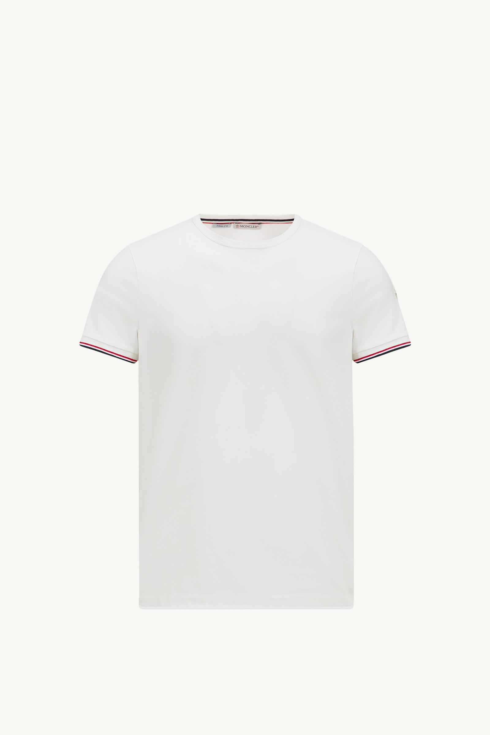 Tricolor-Trimmed Cotton T-Shirt_findInBoutique_image