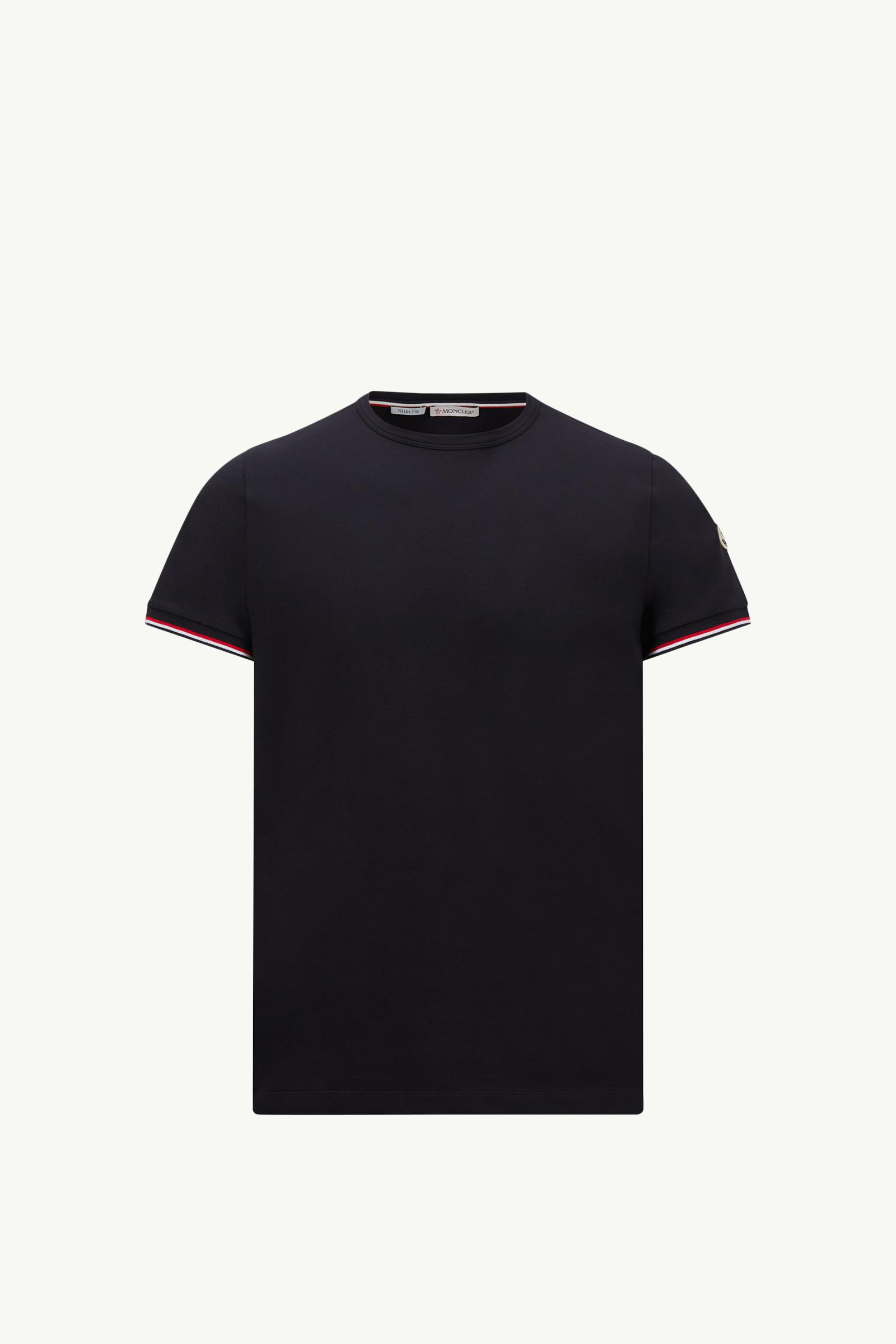 Tricolor-Trimmed Cotton T-Shirt_findInBoutique_image