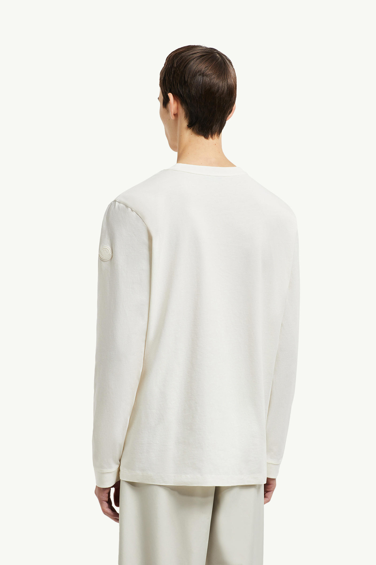 ロングスリーブTシャツ メンズ ホワイト Moncler 4