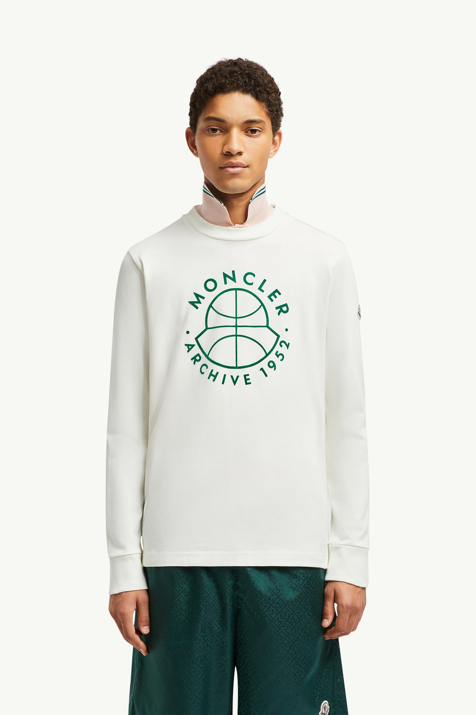 ホワイト ロングスリーブTシャツ : Tシャツ＆ポロシャツ 向けの メンズ