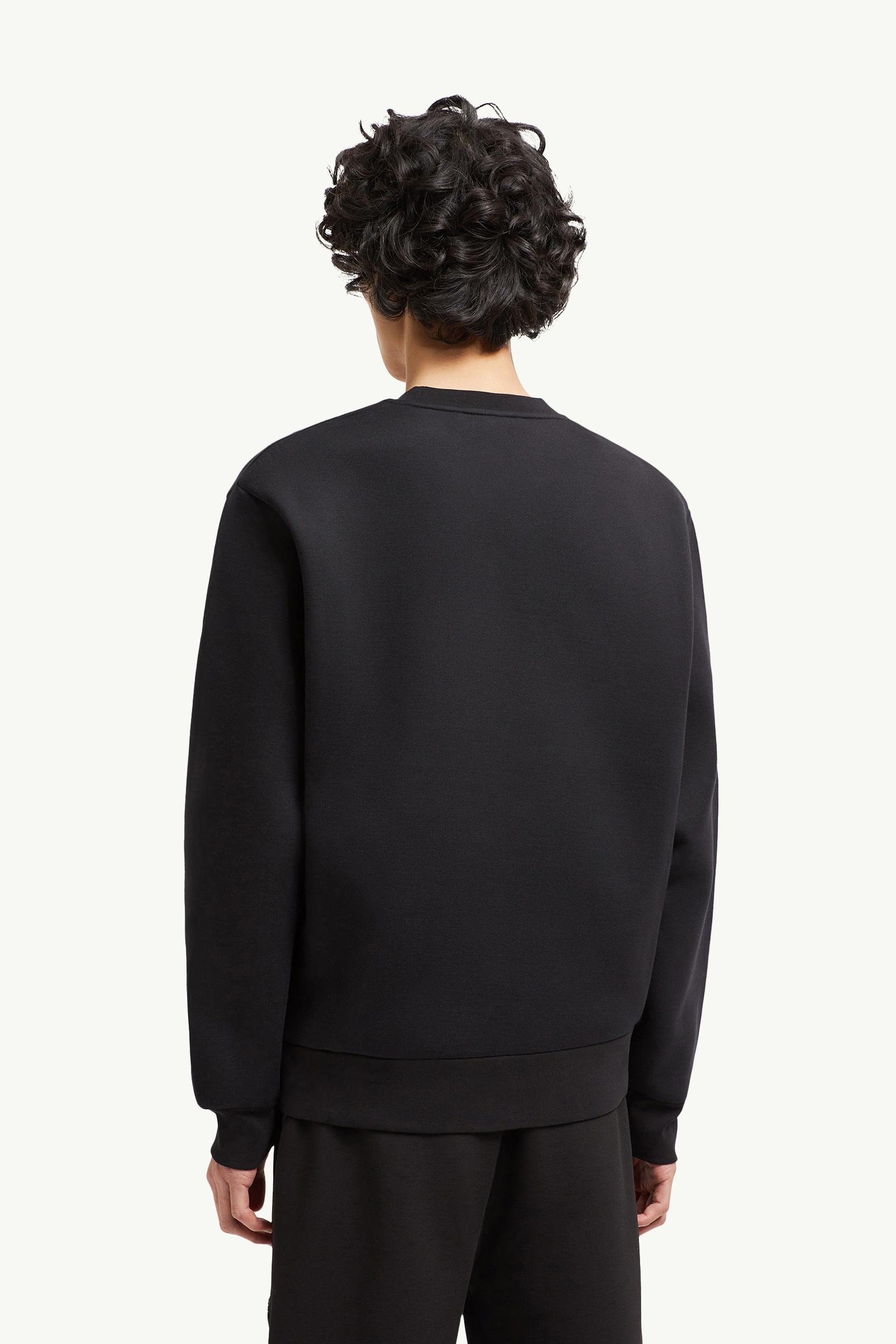 【MONCLER】YEAR OF THE SNAKE PATCH SWEATSHIRT スウェット Black Year of the Snake Patch Neoprene Sweatshirt - Lunar