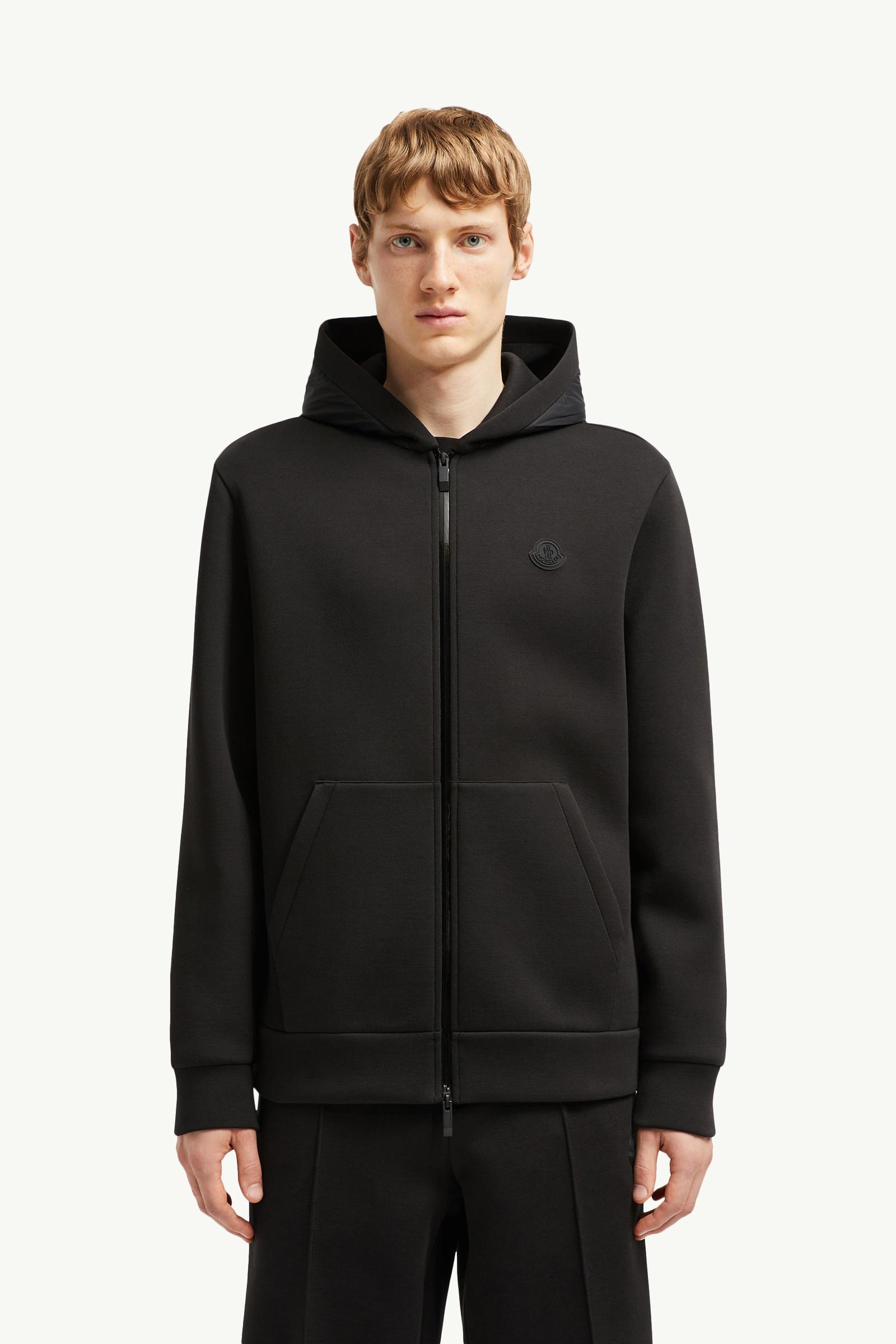 パーカー・フーディ MONCLER Men Hoodies 8G0000489AWV 999 BLACK Moncler Cotton Hoodie | Black | FARFETCH