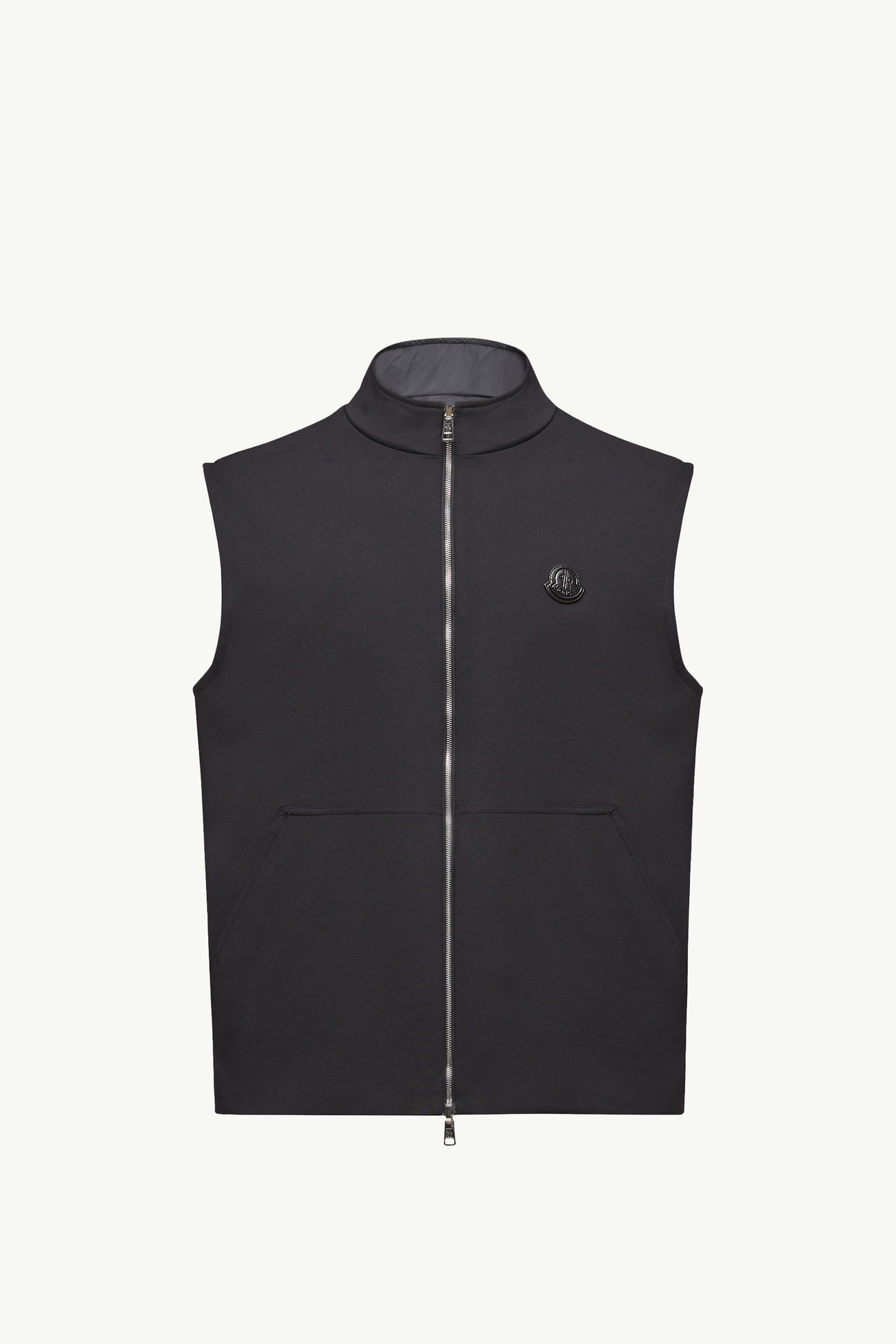 Gilet en coton matelassé réversible Hommes Noir Moncler 2
