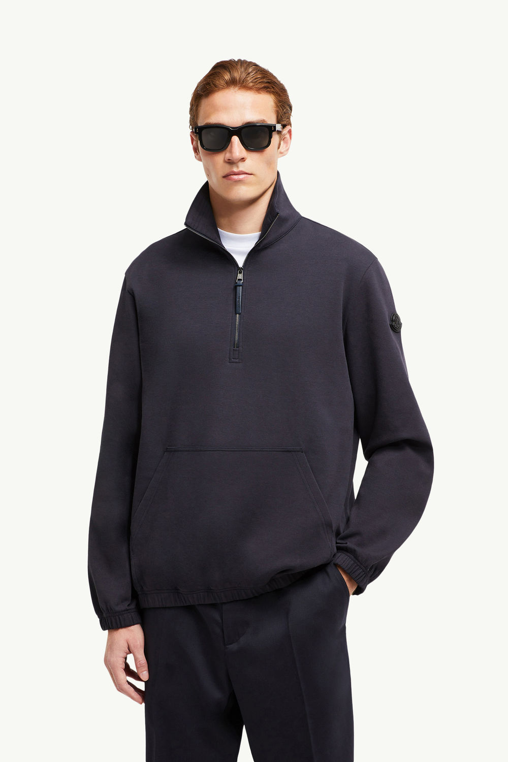 スウェットシャツ メンズ ネイビーブルー Moncler 0