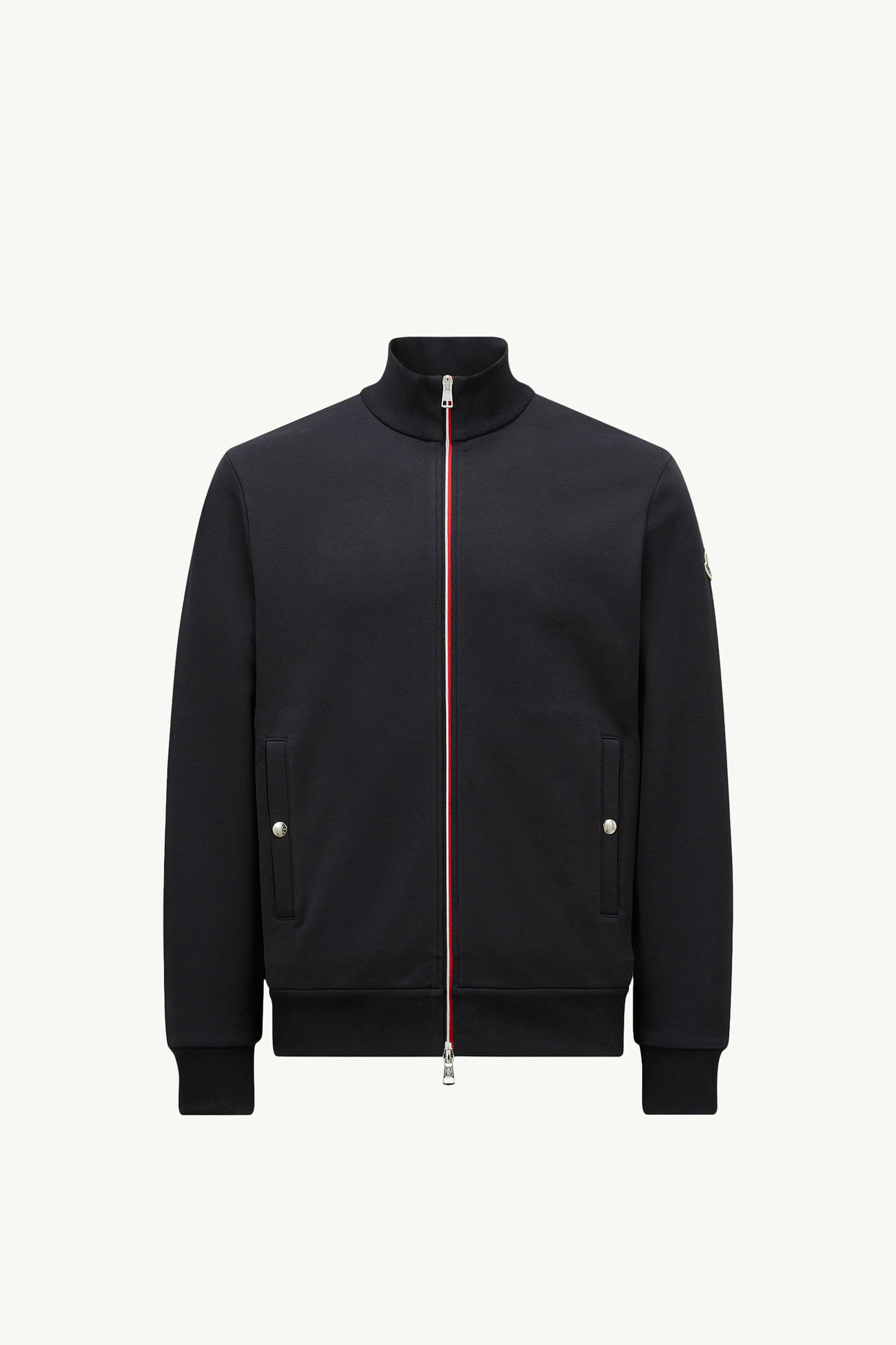 男士三色饰边棉质拉链卫衣 男士 午夜蓝 Moncler 2