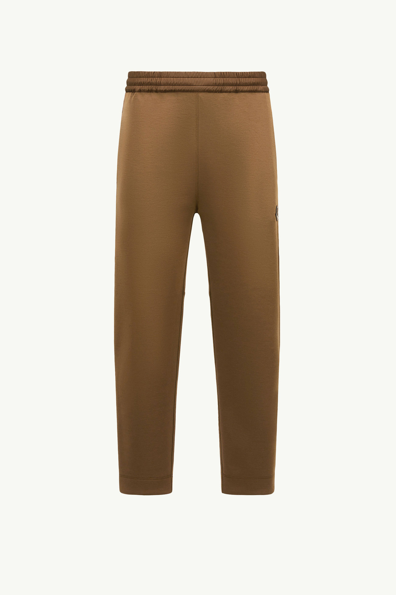 Year of the Snake Patch Neoprene Track Pants Men Light Brown Moncler 2