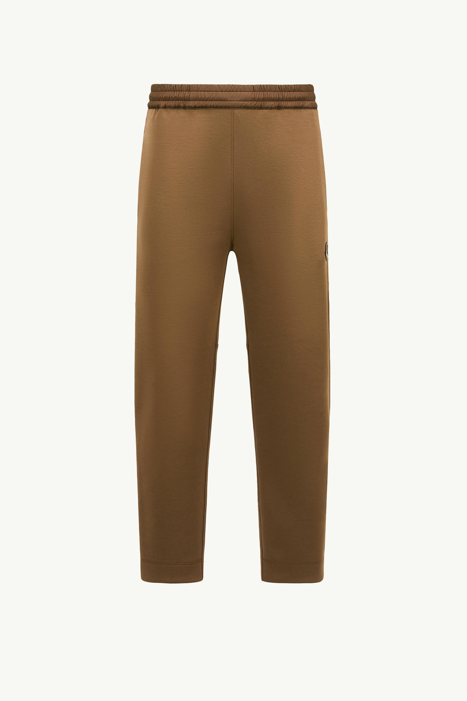 Year of the Snake Patch Neoprene Track Pants Men Light Brown Moncler 2
