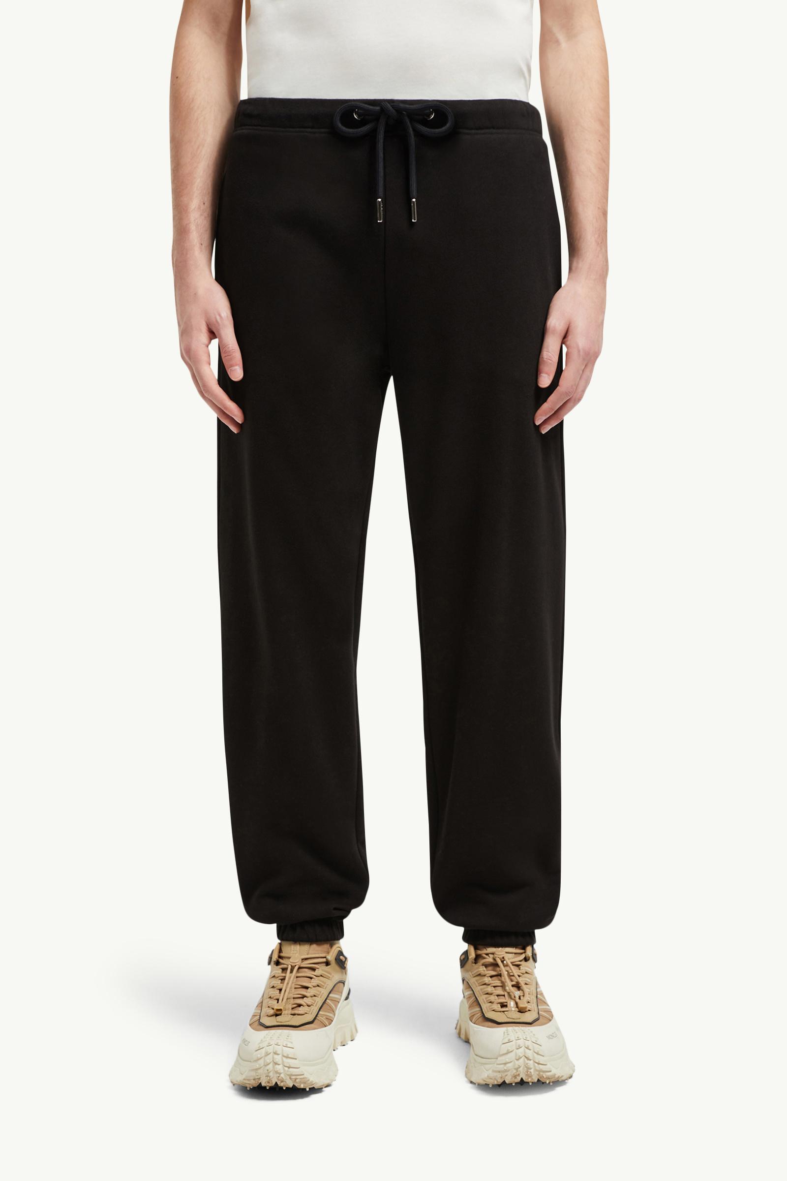 MONCLER | BORN TO PROTECT COTTON SWEATPANTS BLACK パンツ Moncler - Moncler Born to Protect - Cotton track-pants black