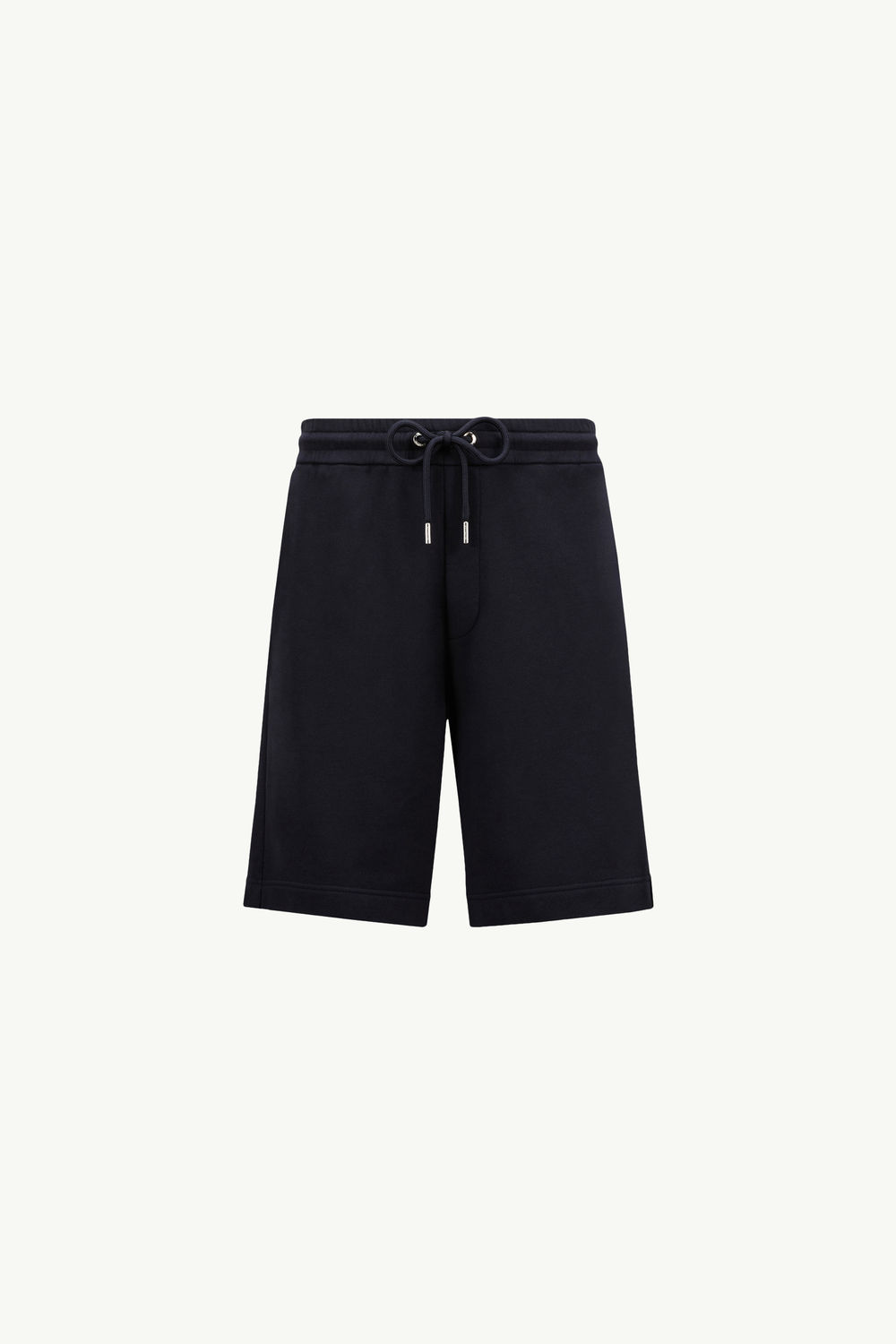 Cotton & Denim Shorts Men Navy Blue Moncler 2