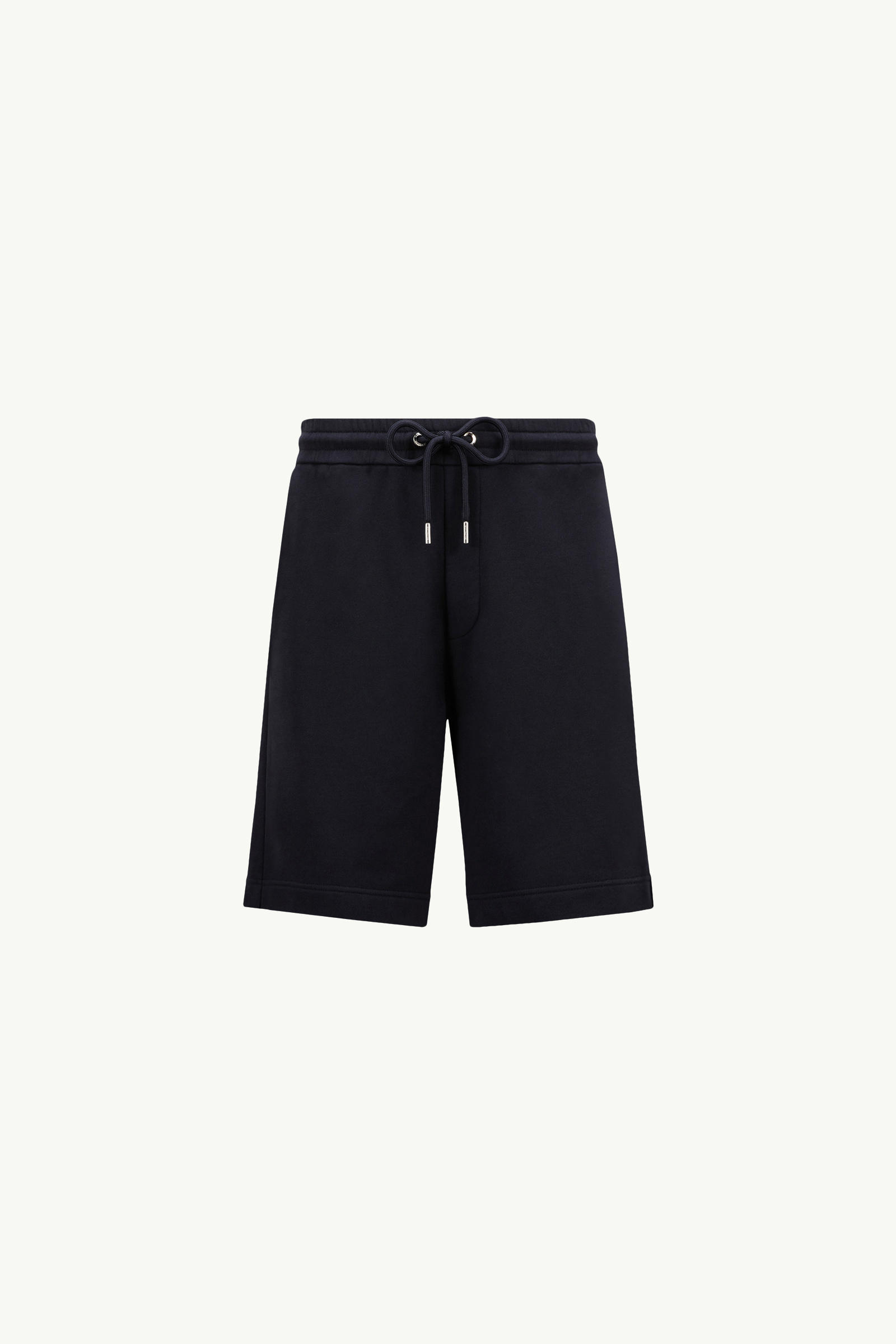 Cotton & Denim Shorts Men Navy Blue Moncler 2