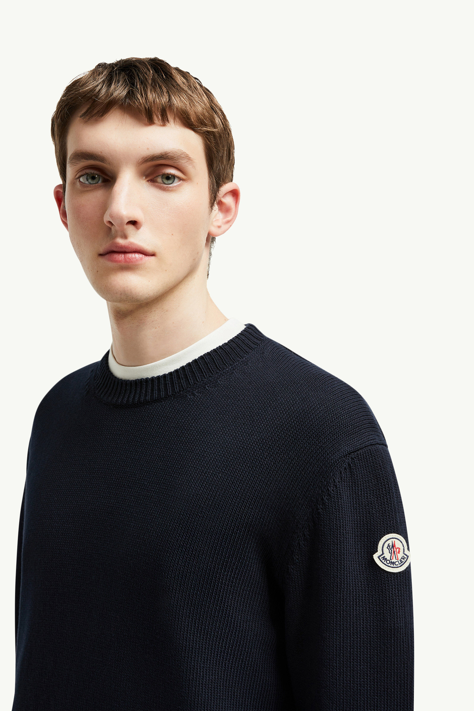 セーター メンズ ネイビーブルー Moncler 1