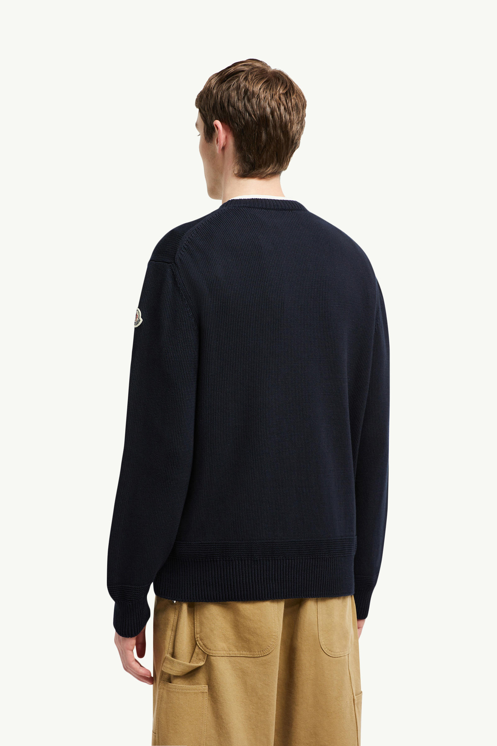 セーター メンズ ネイビーブルー Moncler 4