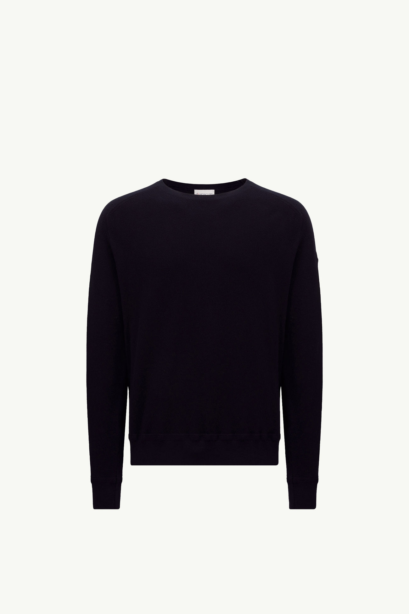 Cotton & Cashmere Jumper Men Dark Blue Moncler 2