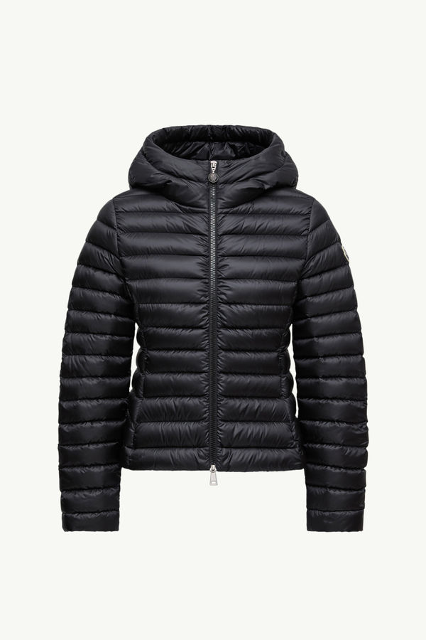 Ige Hooded Short Down Jacket Women Black Moncler 2
