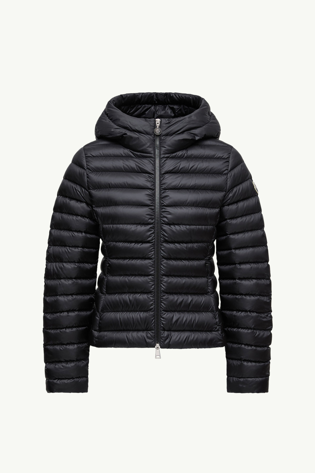 Ige kurze Daunenjacke mit Kapuze Damen Schwarz Moncler 2