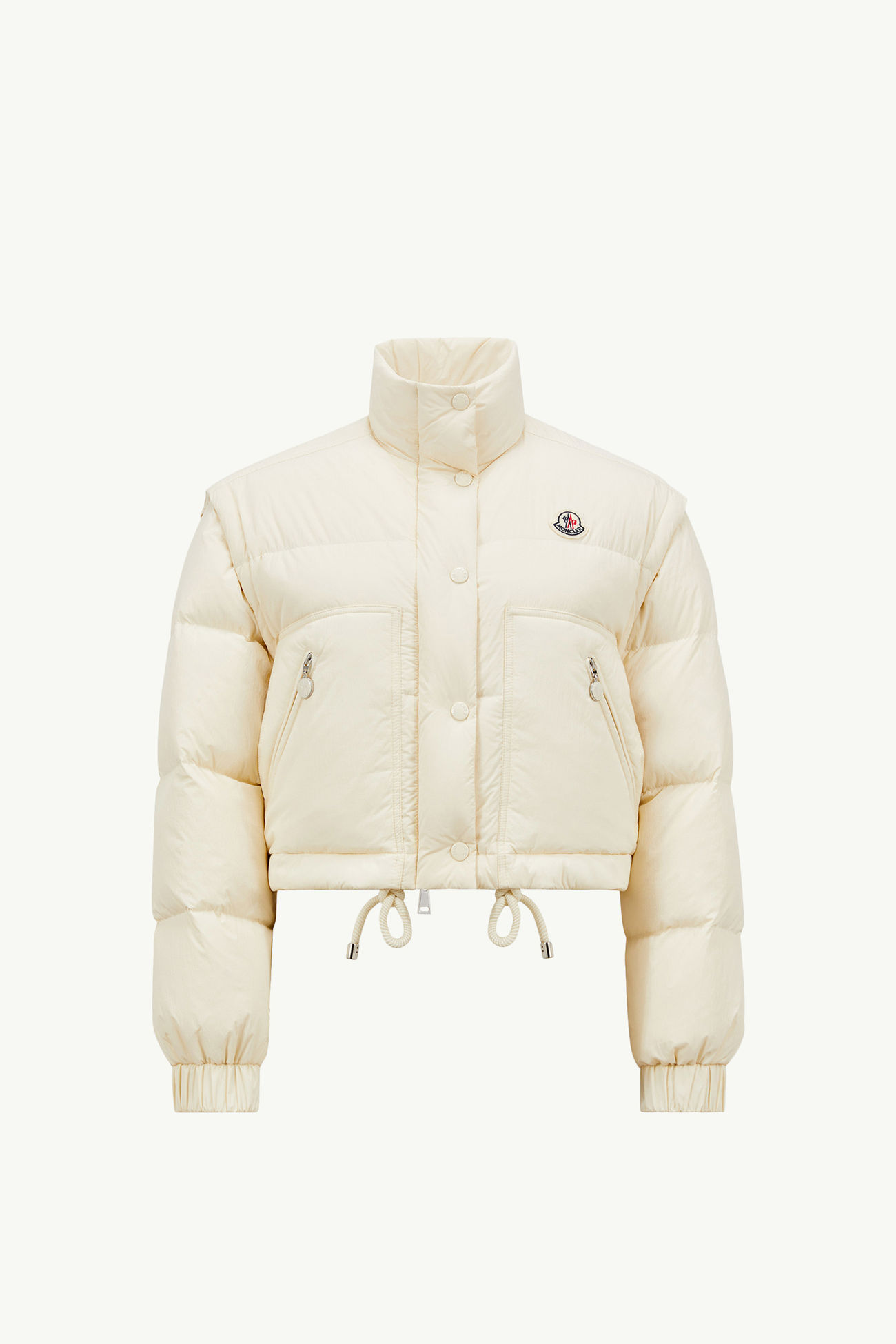 Selle 2-in-1 쇼트 다운 재킷 여성 화이트 Moncler 2