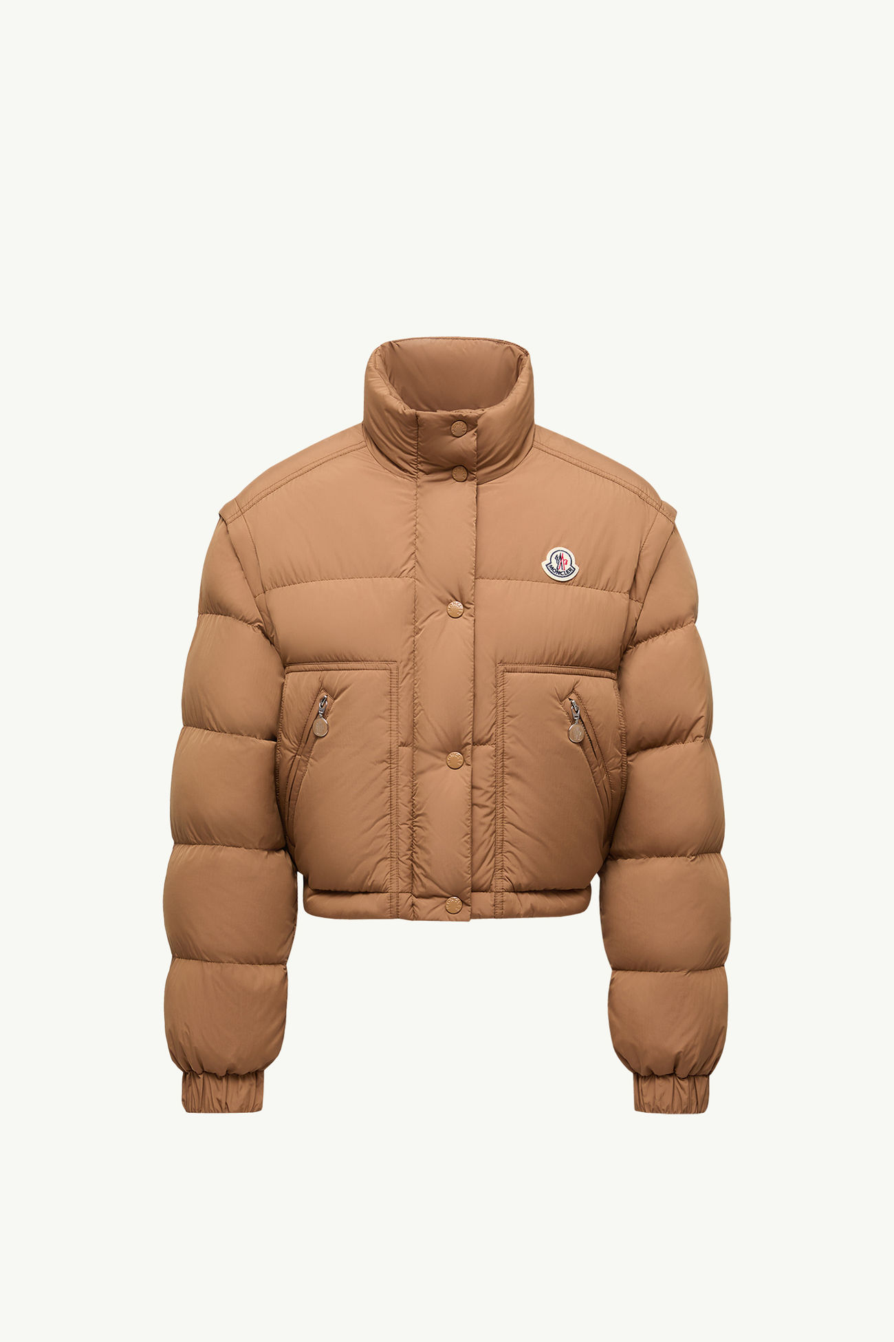 Piumino corto Selle 2-in-1 Donna Beige Cammello Moncler 2